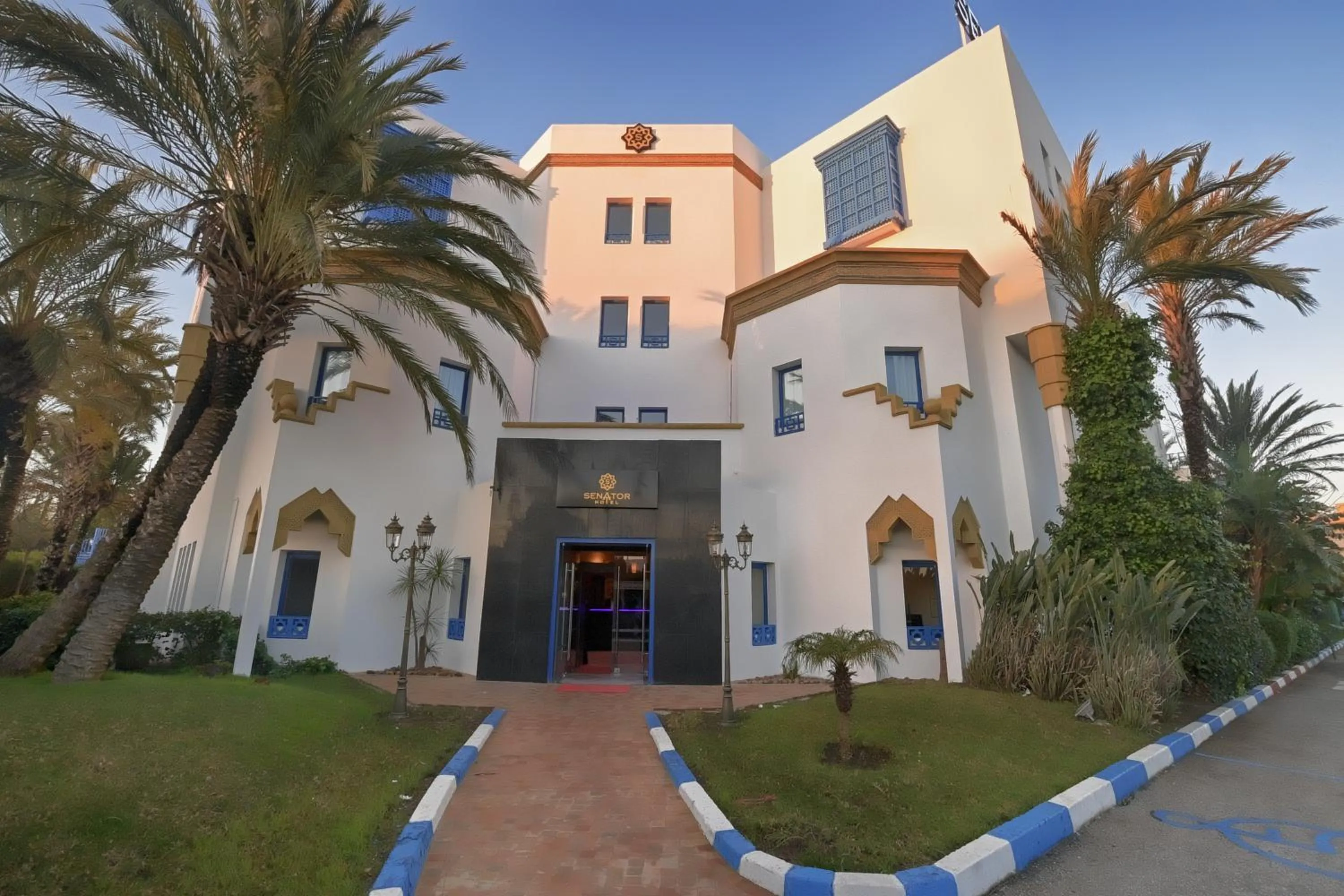 Facade/entrance in Senator Hotel Tanger