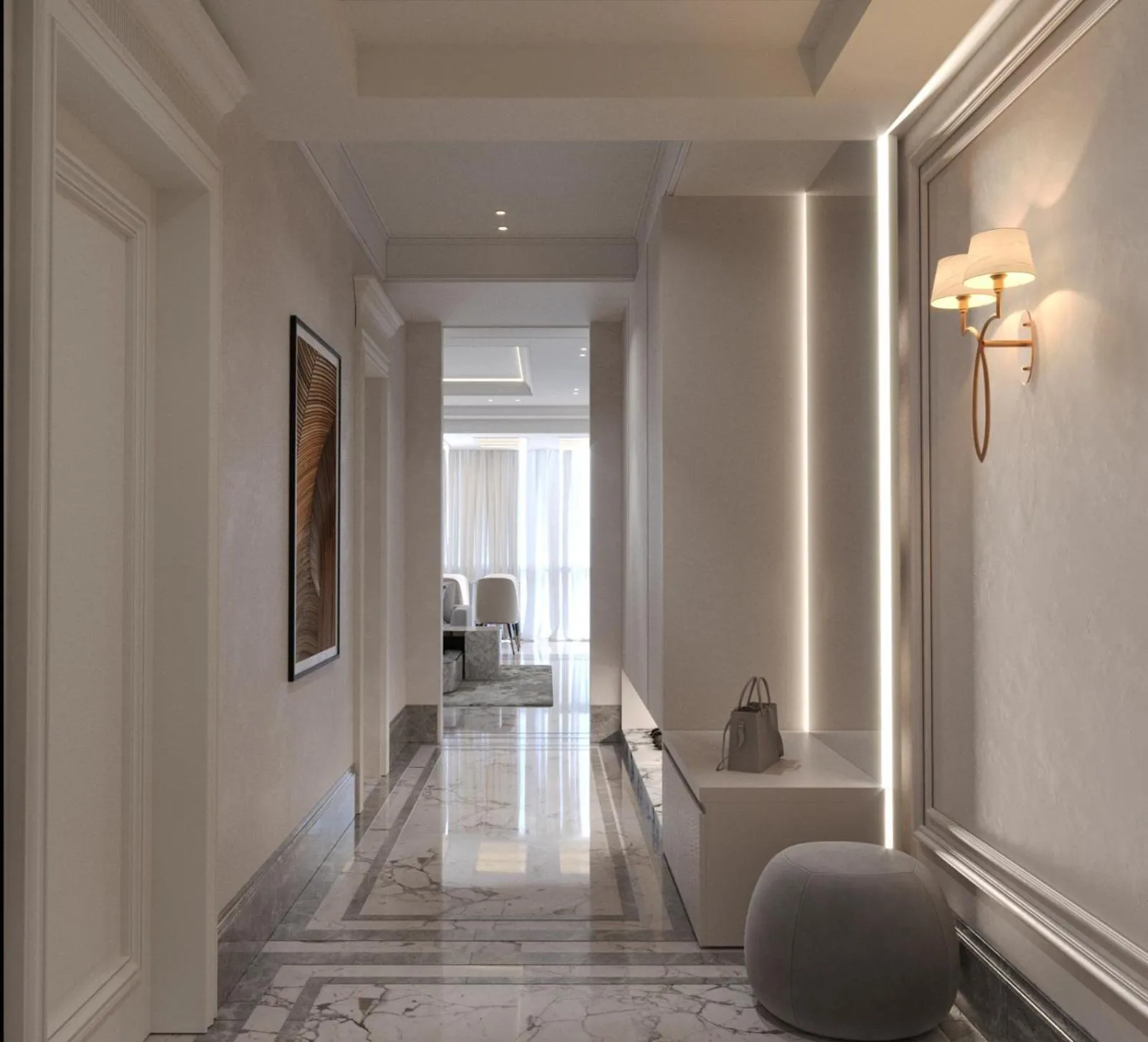 Living room in Ganjali Plaza Hotel