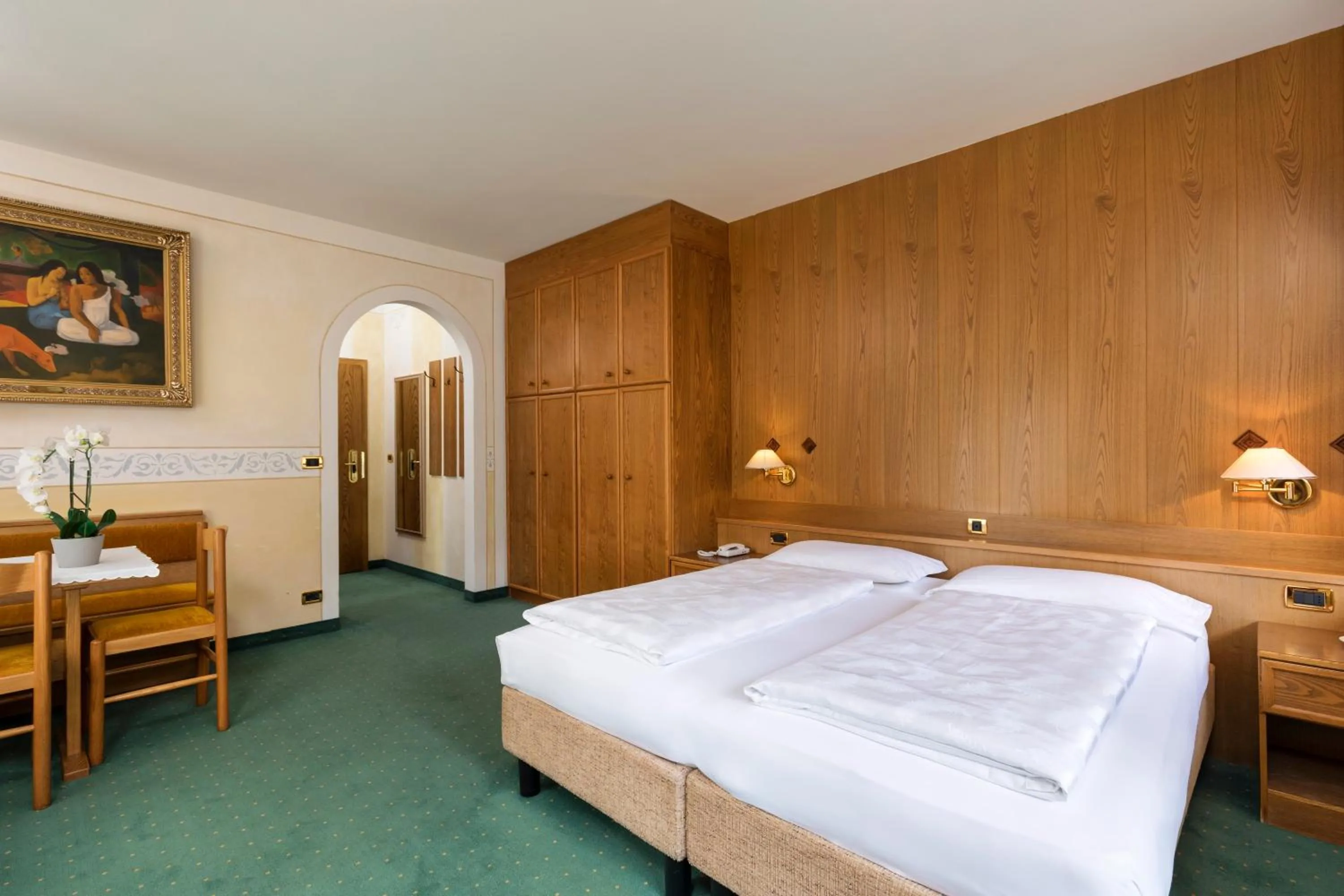 Photo of the whole room, Bed in Sporthotel Arabba