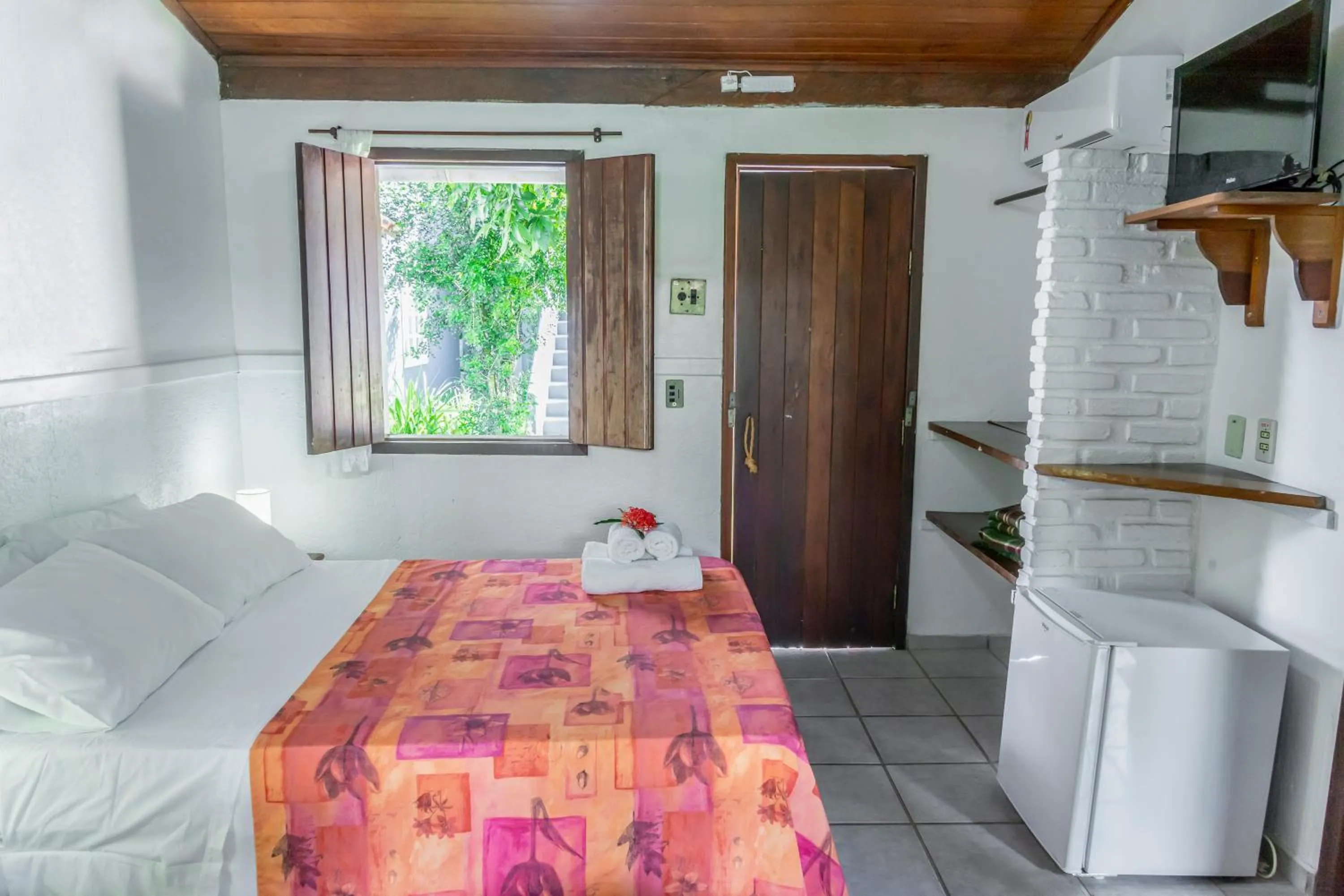 Bed in Pousada Varanda do Sol