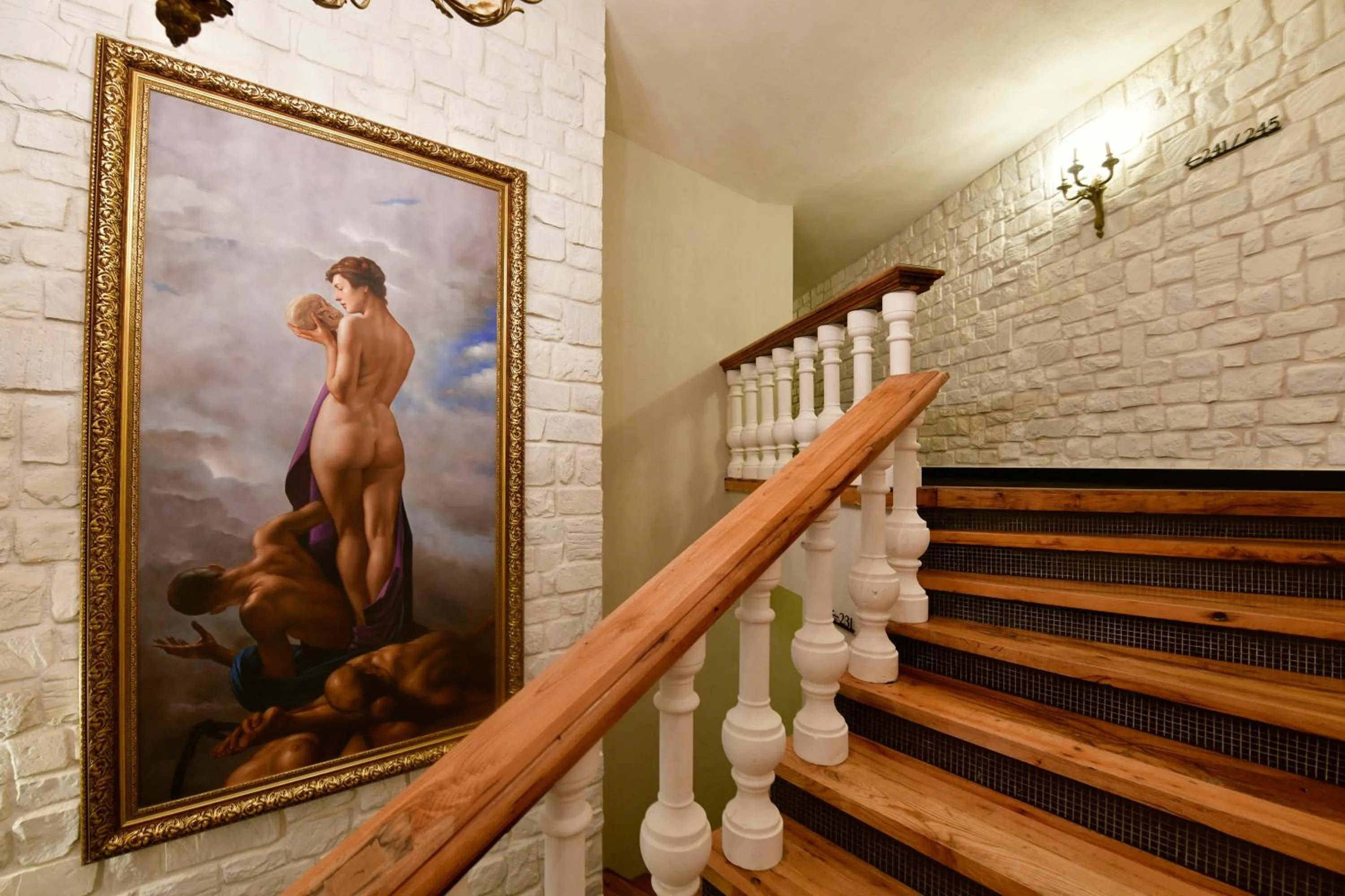 Decorative detail in Sacred Mansion