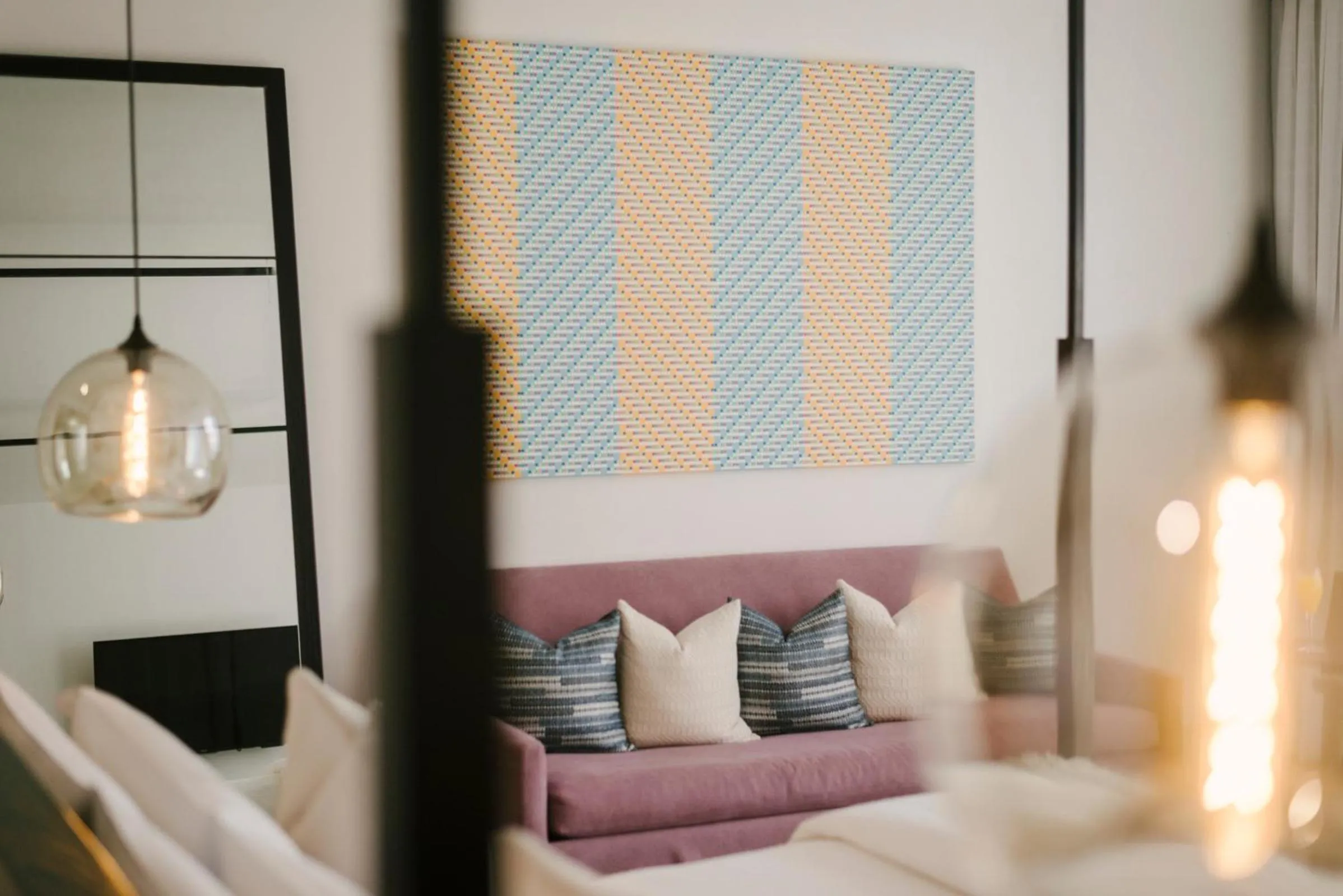 Living room, Bed in Hotel Matilda, a Member of Design Hotels