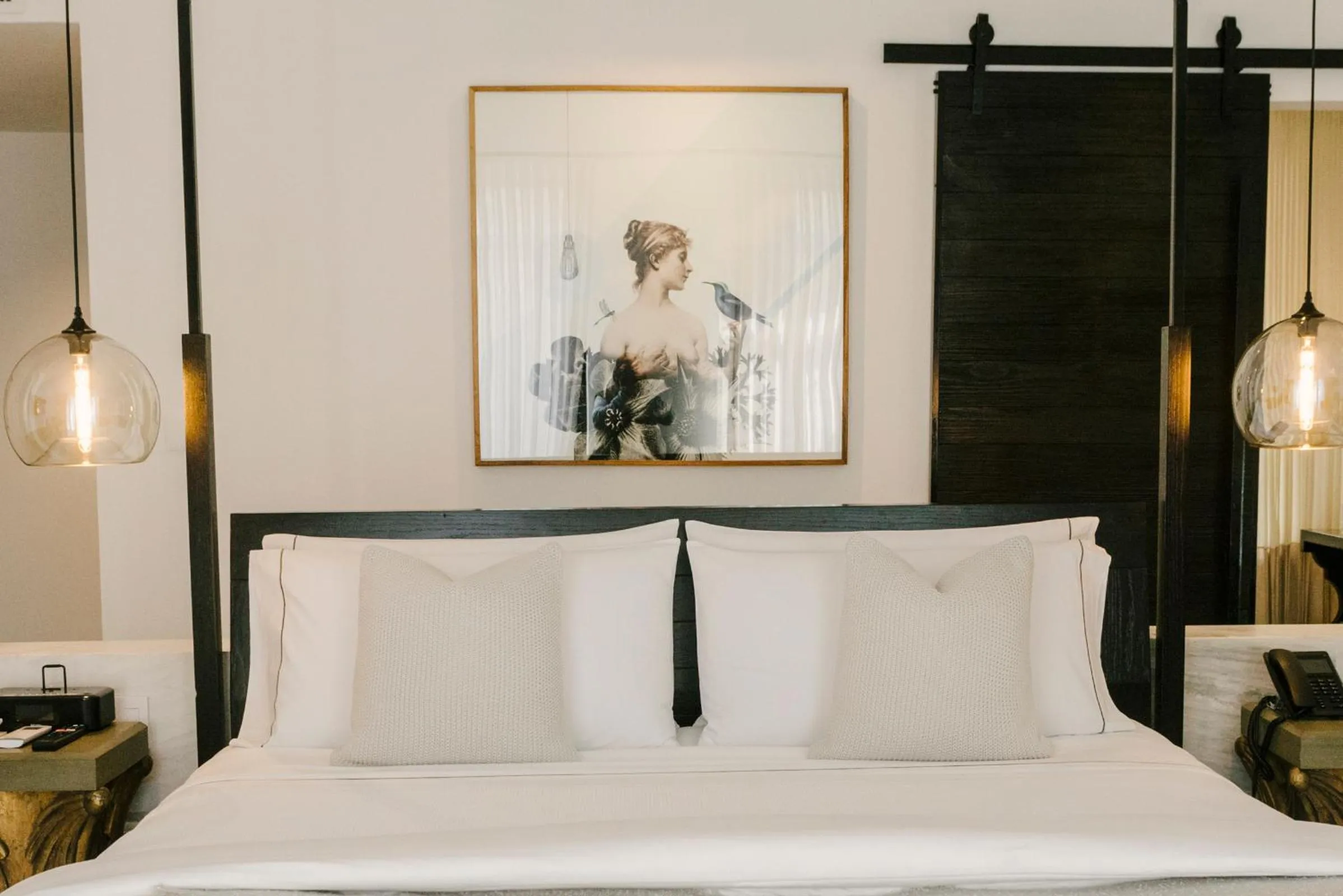 Bed in Hotel Matilda, a Member of Design Hotels