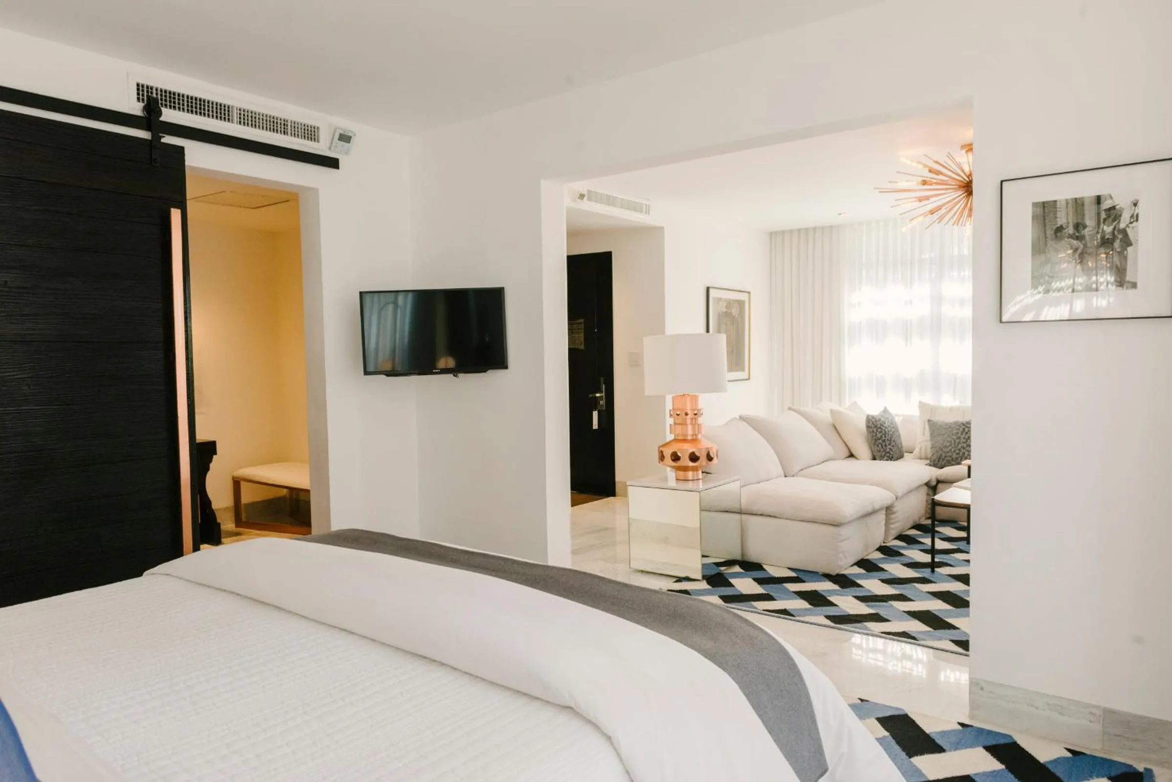 Bed in Hotel Matilda, a Member of Design Hotels