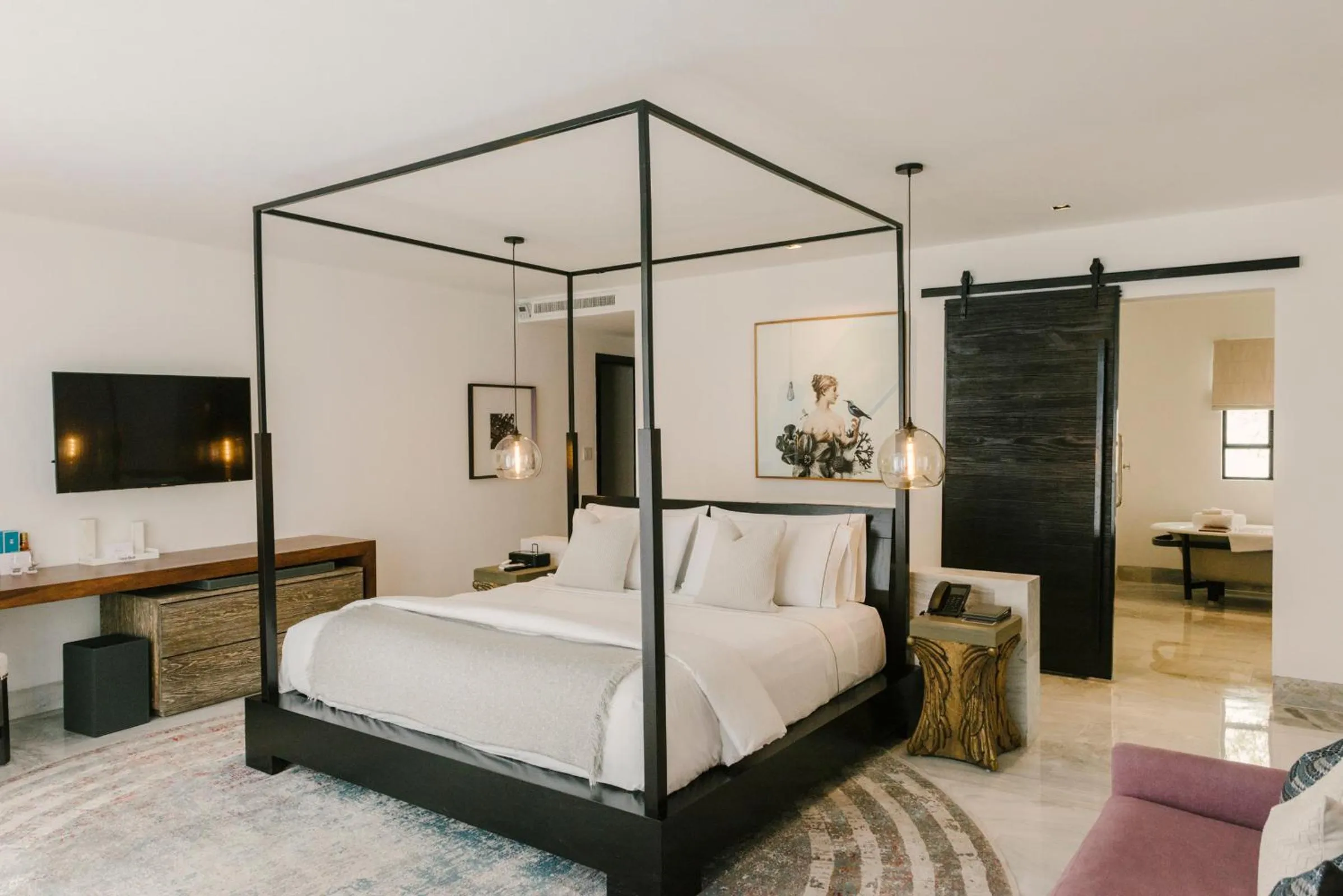 Bed in Hotel Matilda, a Member of Design Hotels