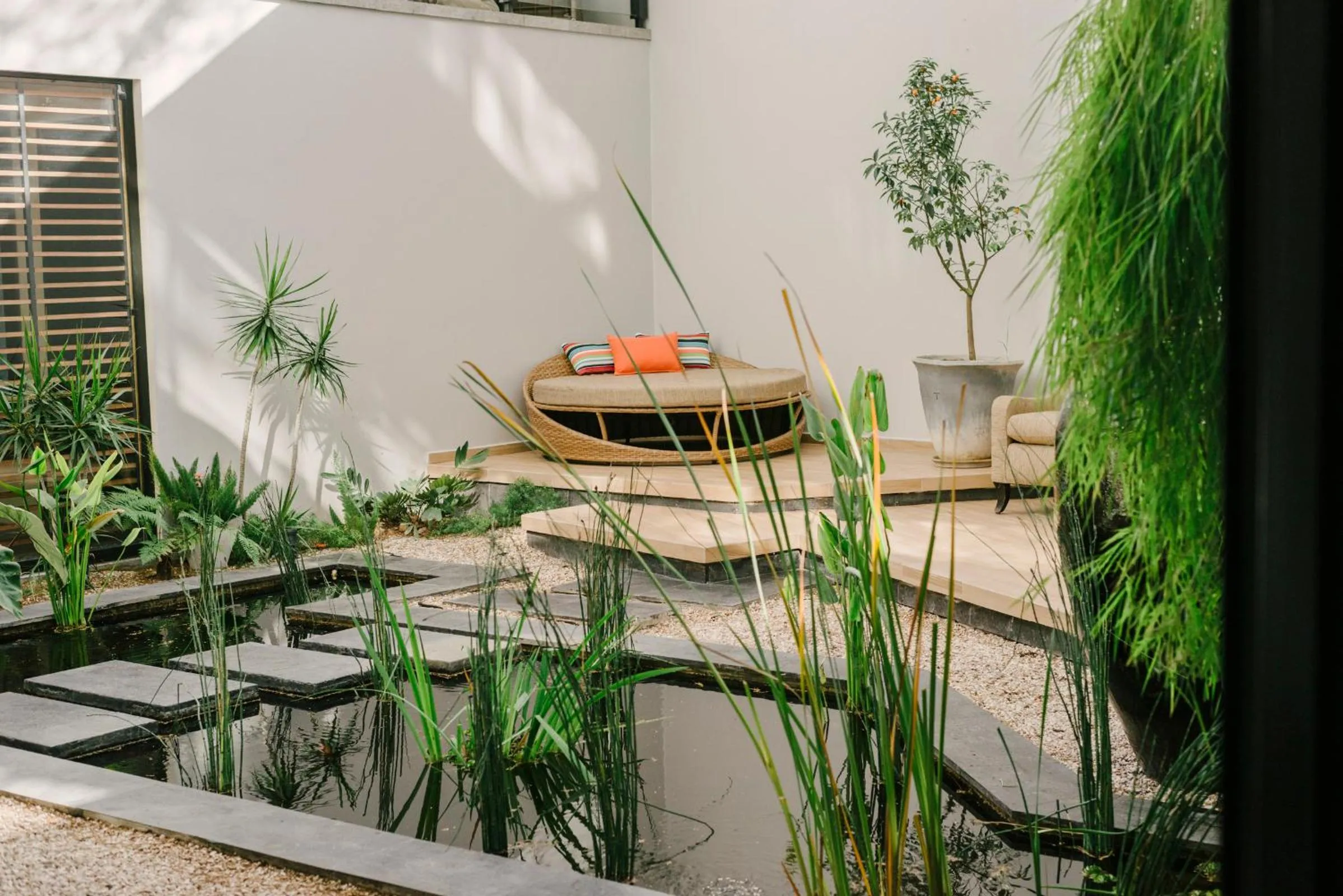 Garden in Hotel Matilda, a Member of Design Hotels