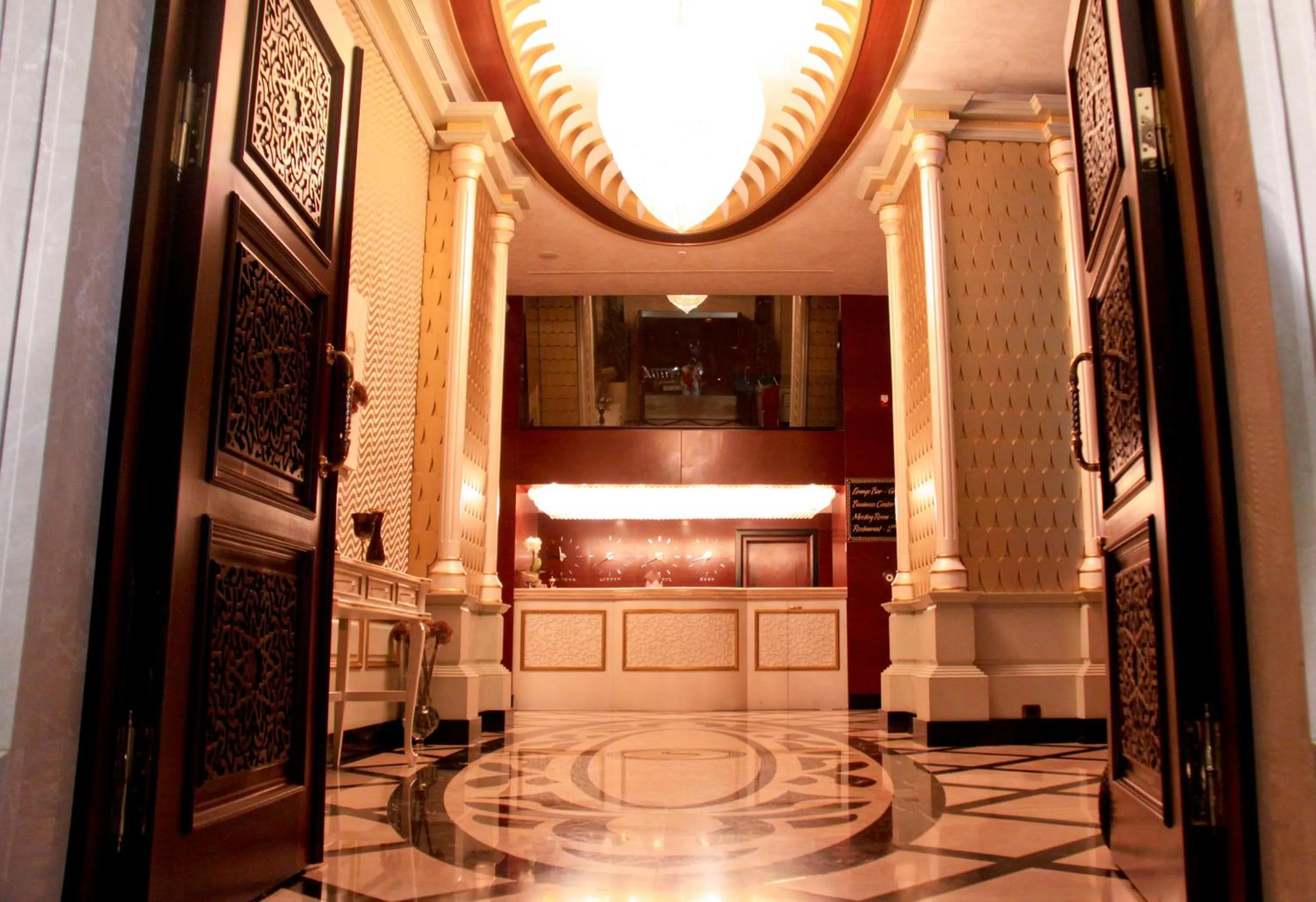 Lobby or reception in Sapphire Hotel