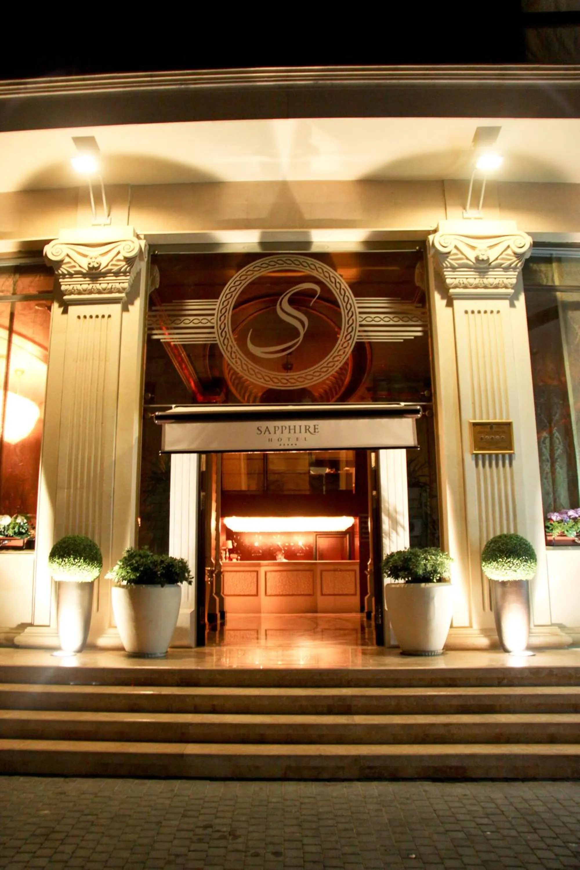 Facade/entrance in Sapphire Hotel