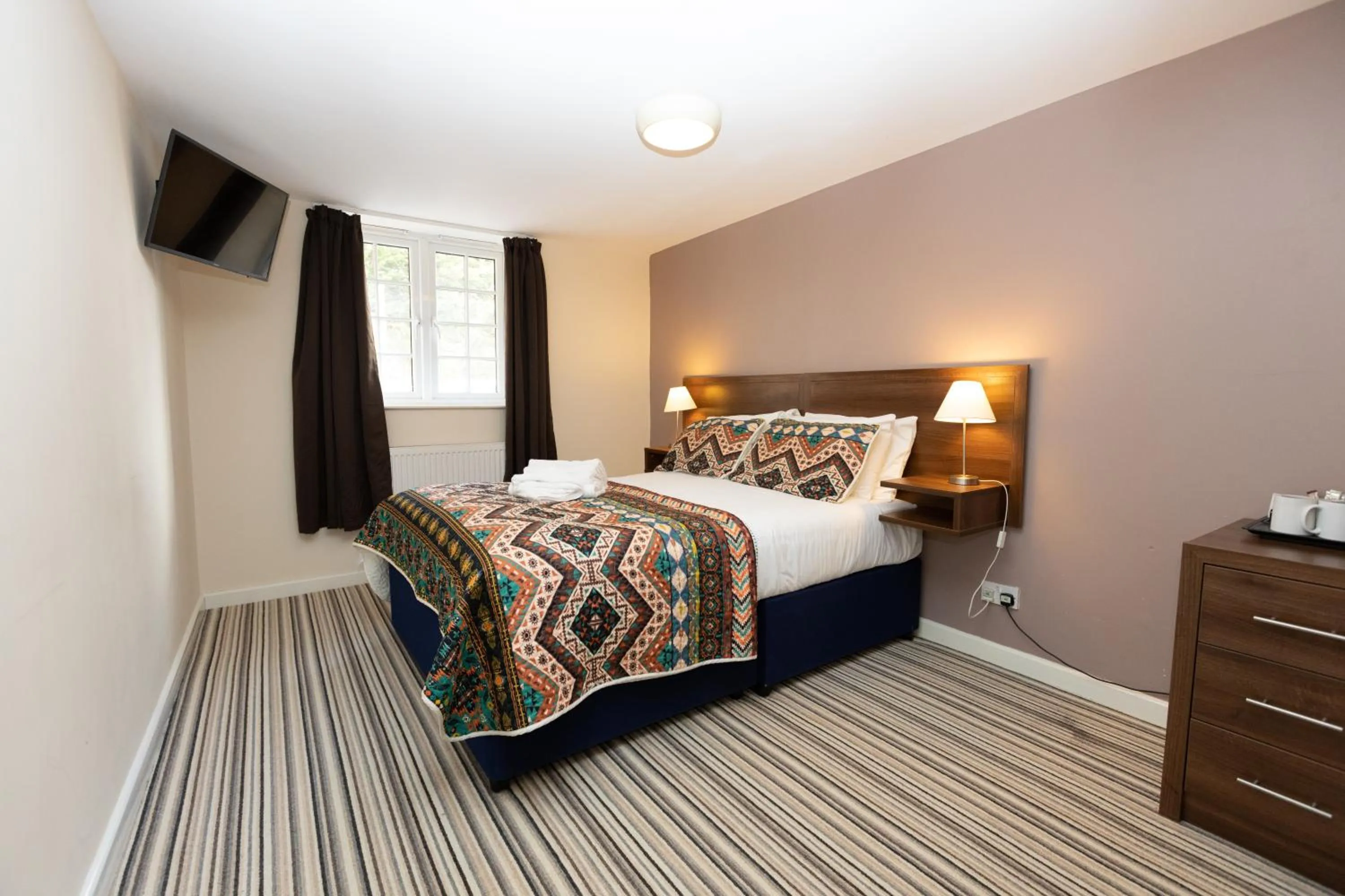 Bed in The Angel Hotel