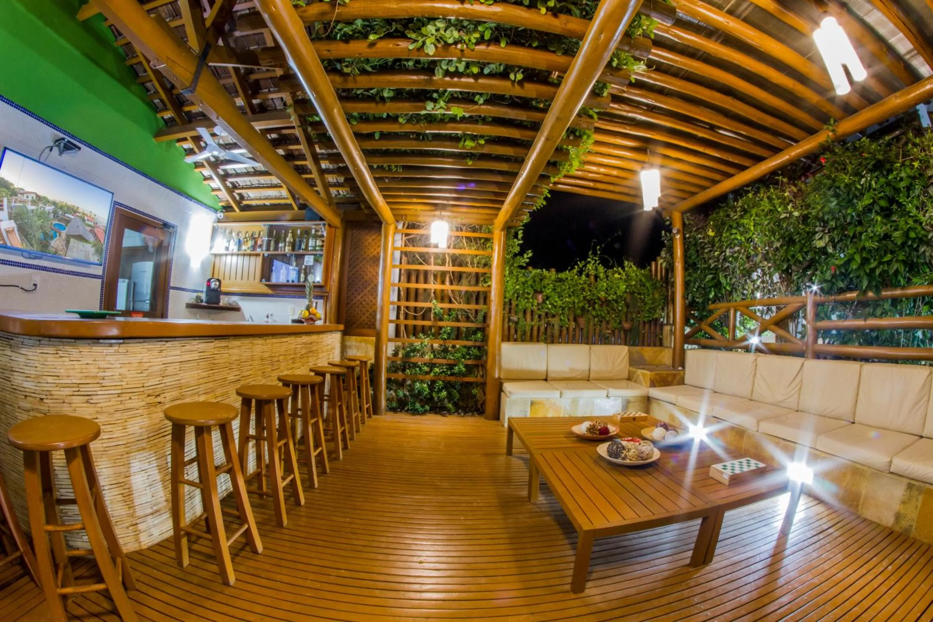 Lounge or bar in Pousada Windjeri