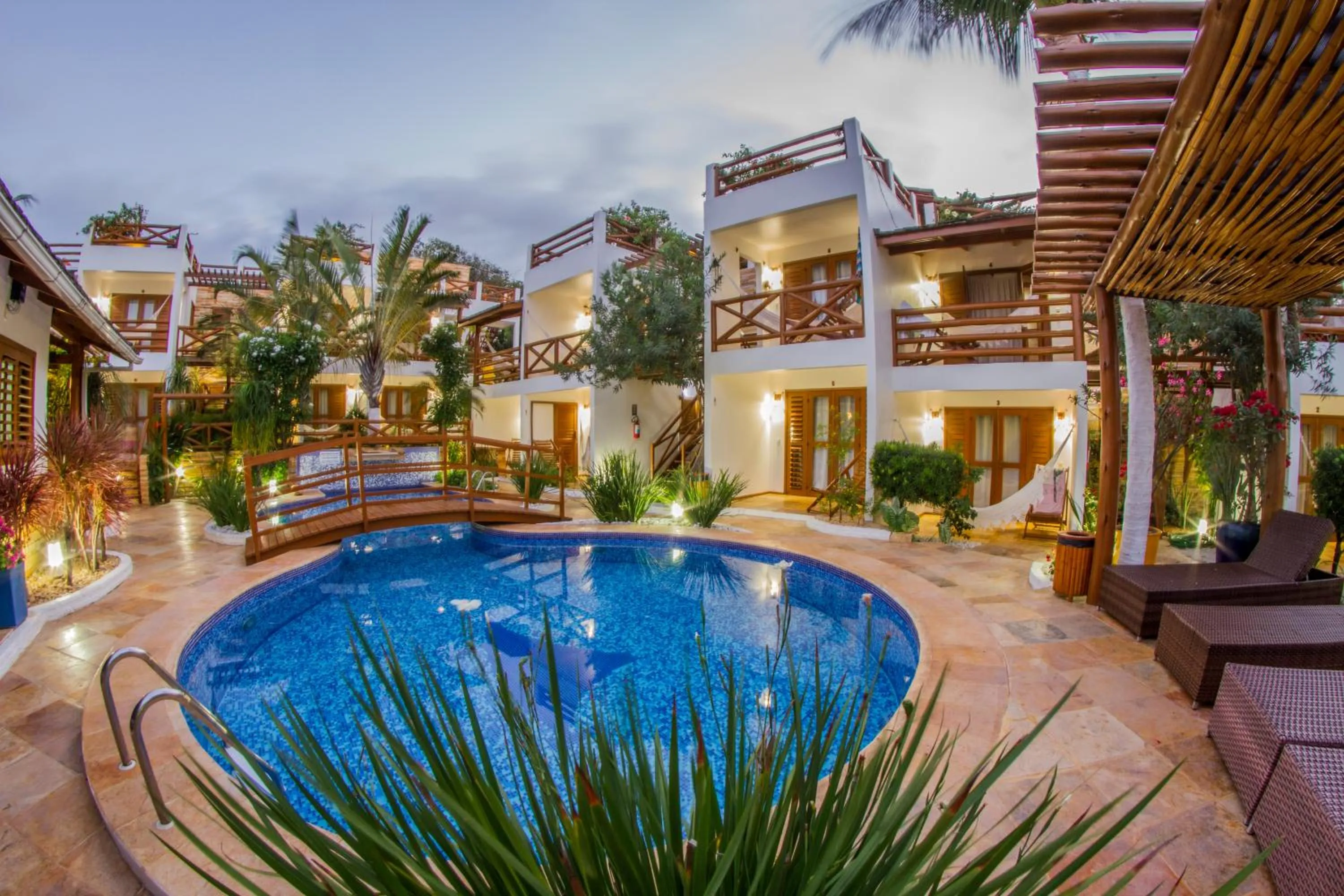 Patio in Pousada Windjeri