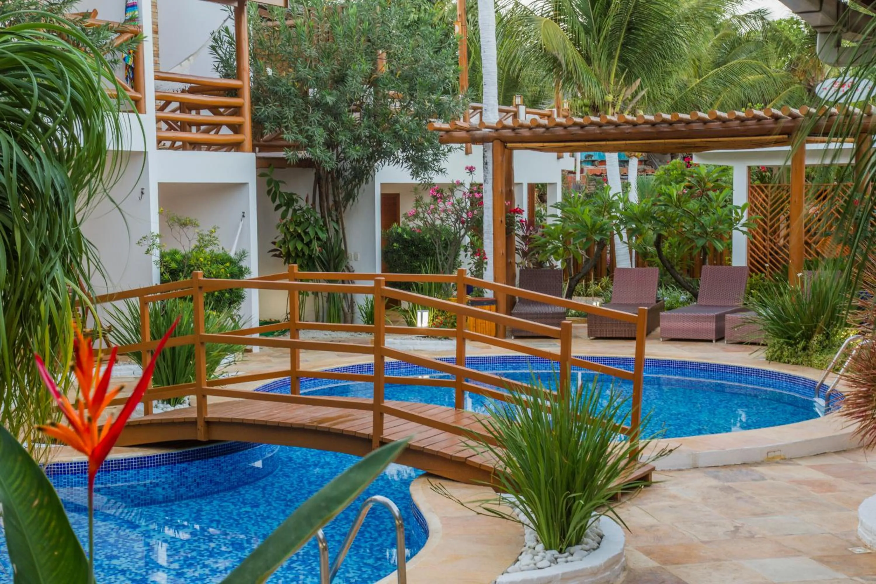 Decorative detail in Pousada Windjeri