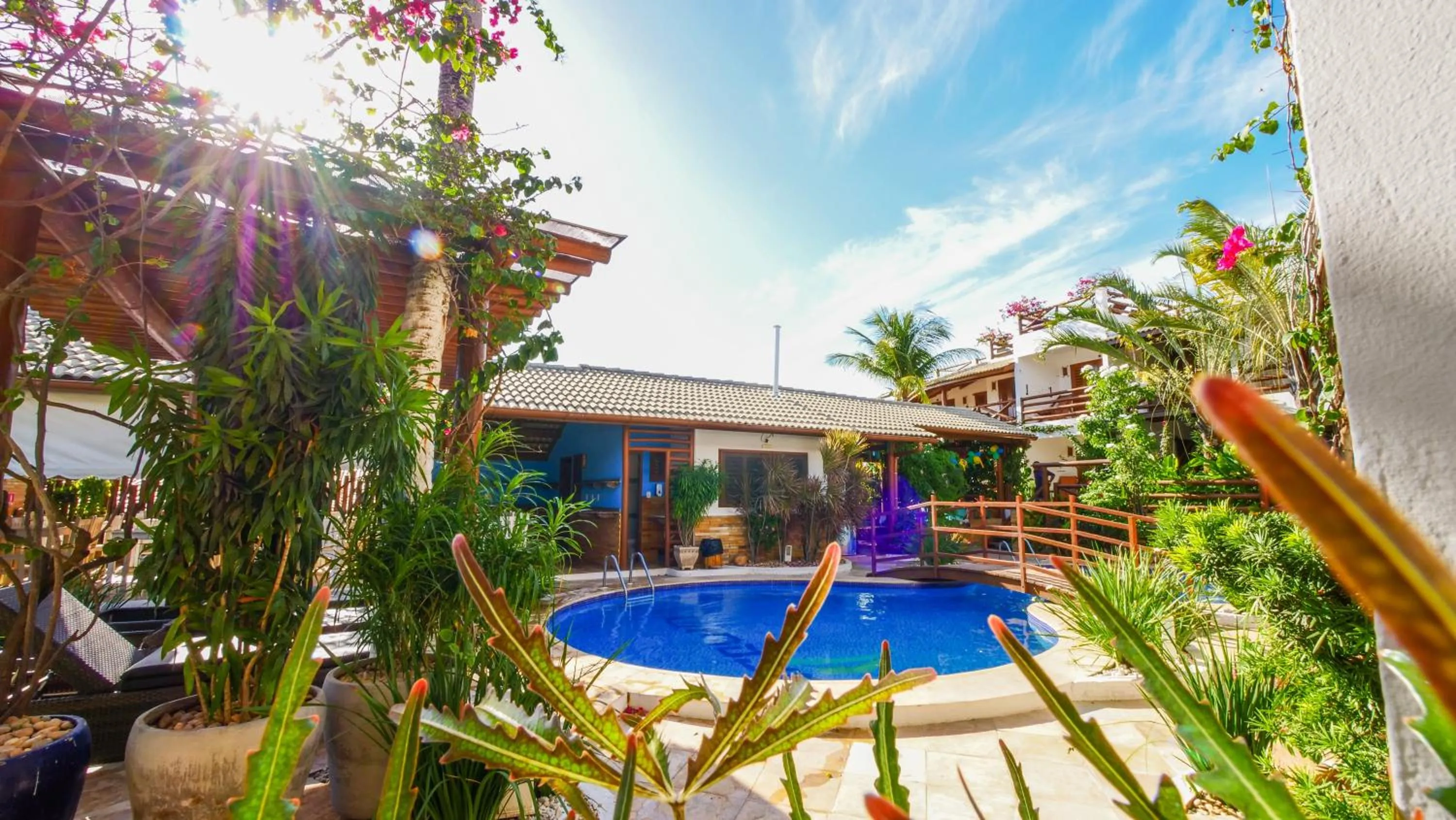 Patio in Pousada Windjeri