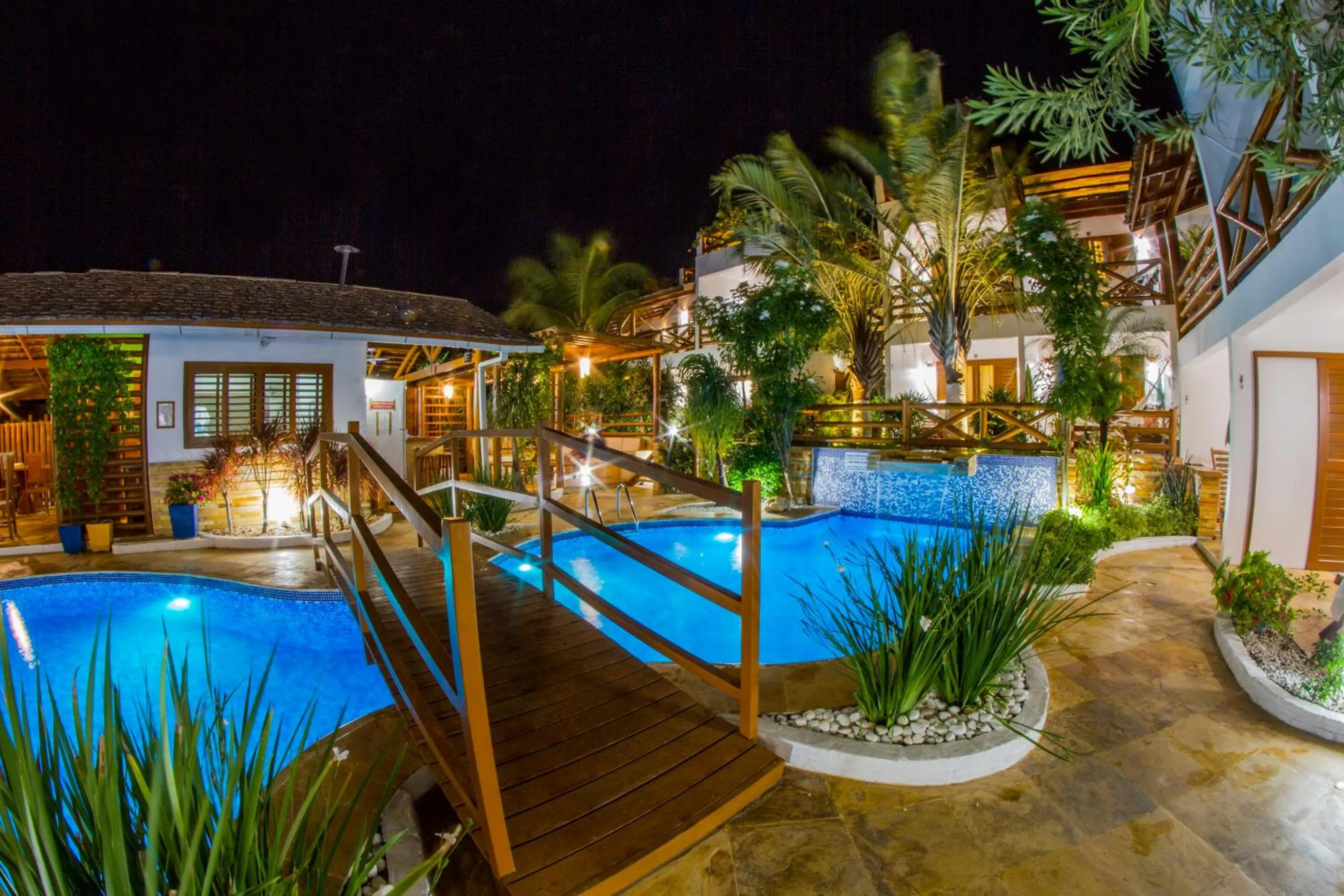 Swimming pool in Pousada Windjeri