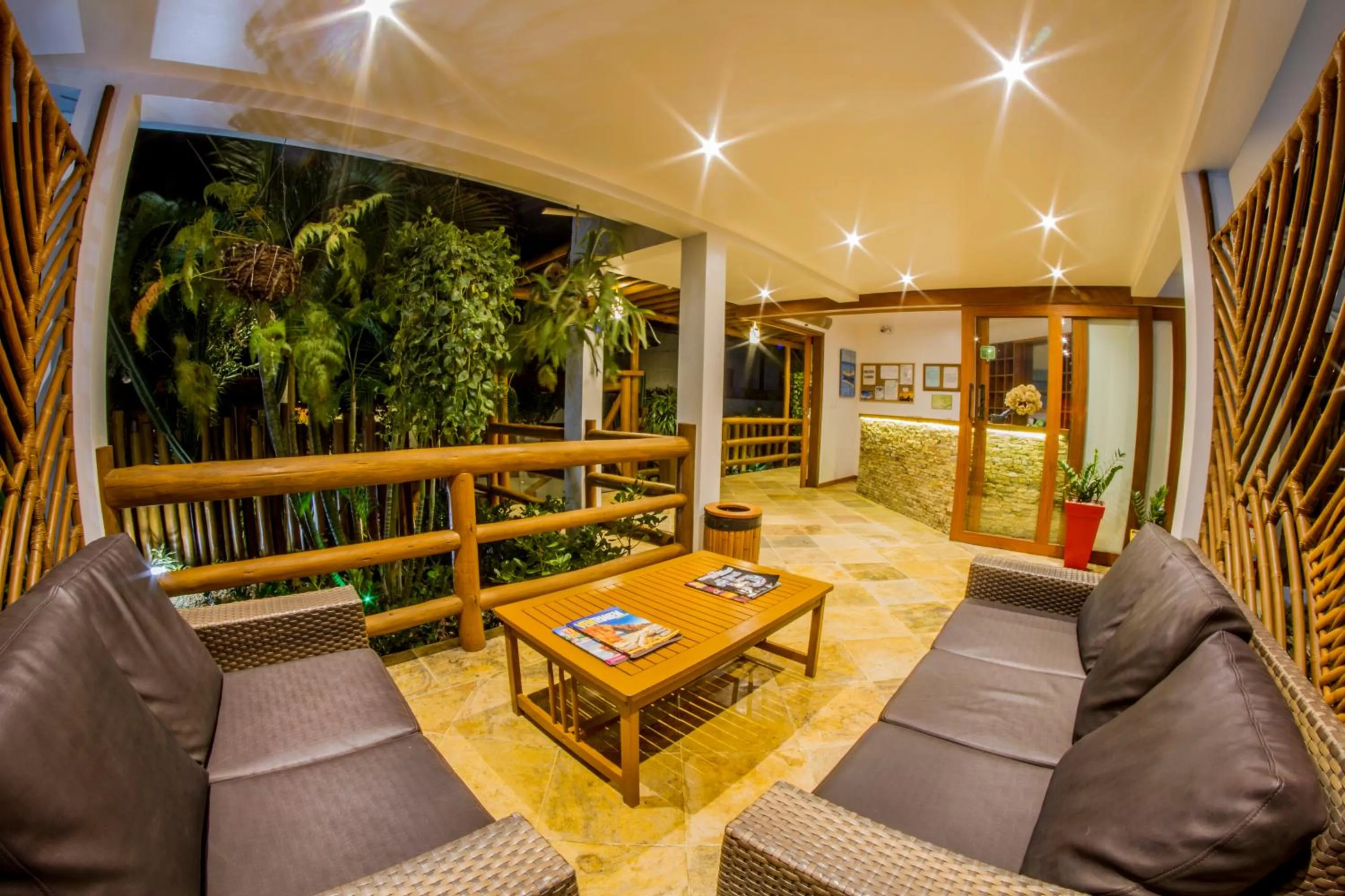 Lobby or reception in Pousada Windjeri