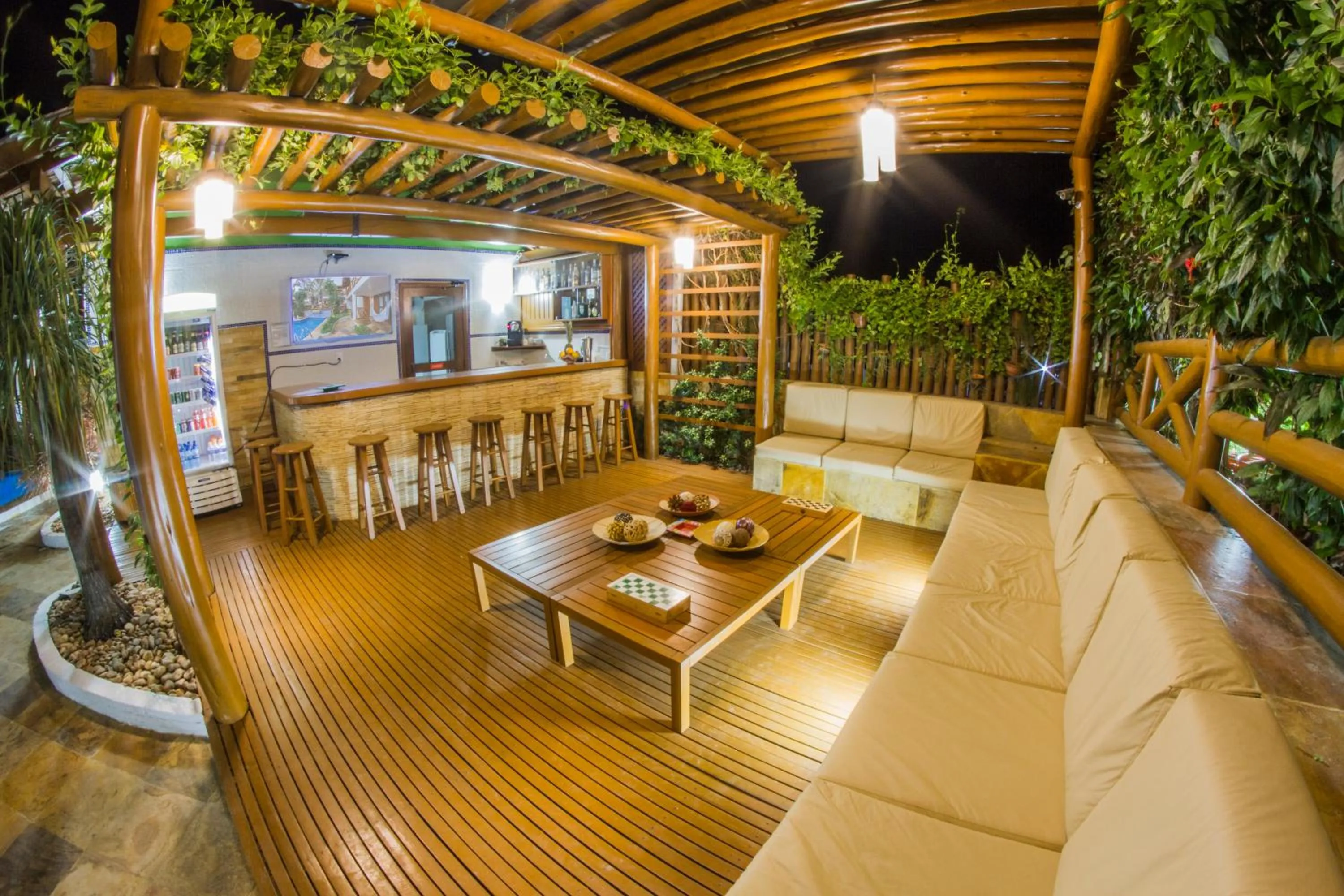 Lounge or bar in Pousada Windjeri