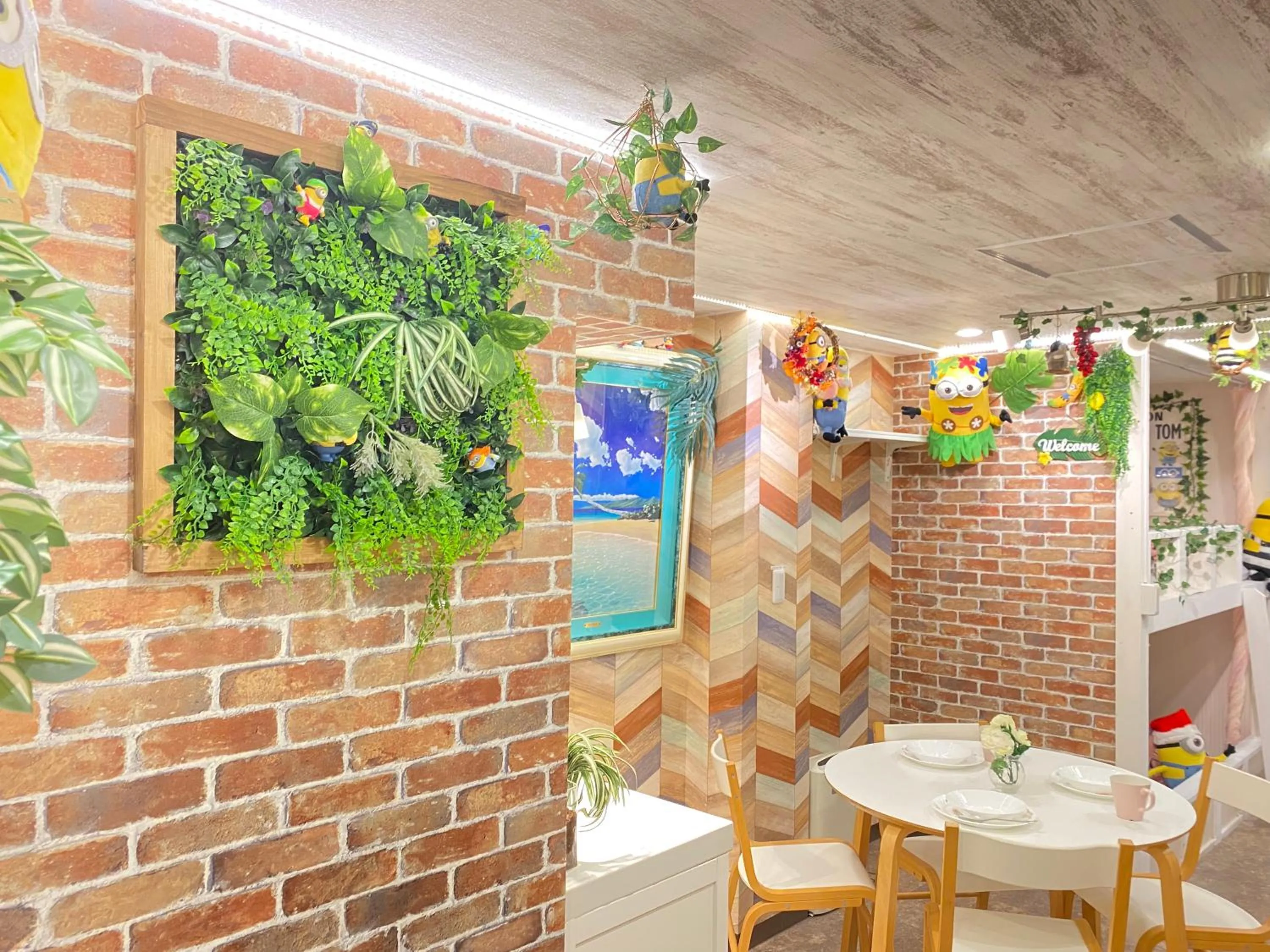 Decorative detail in Hotel Orange House