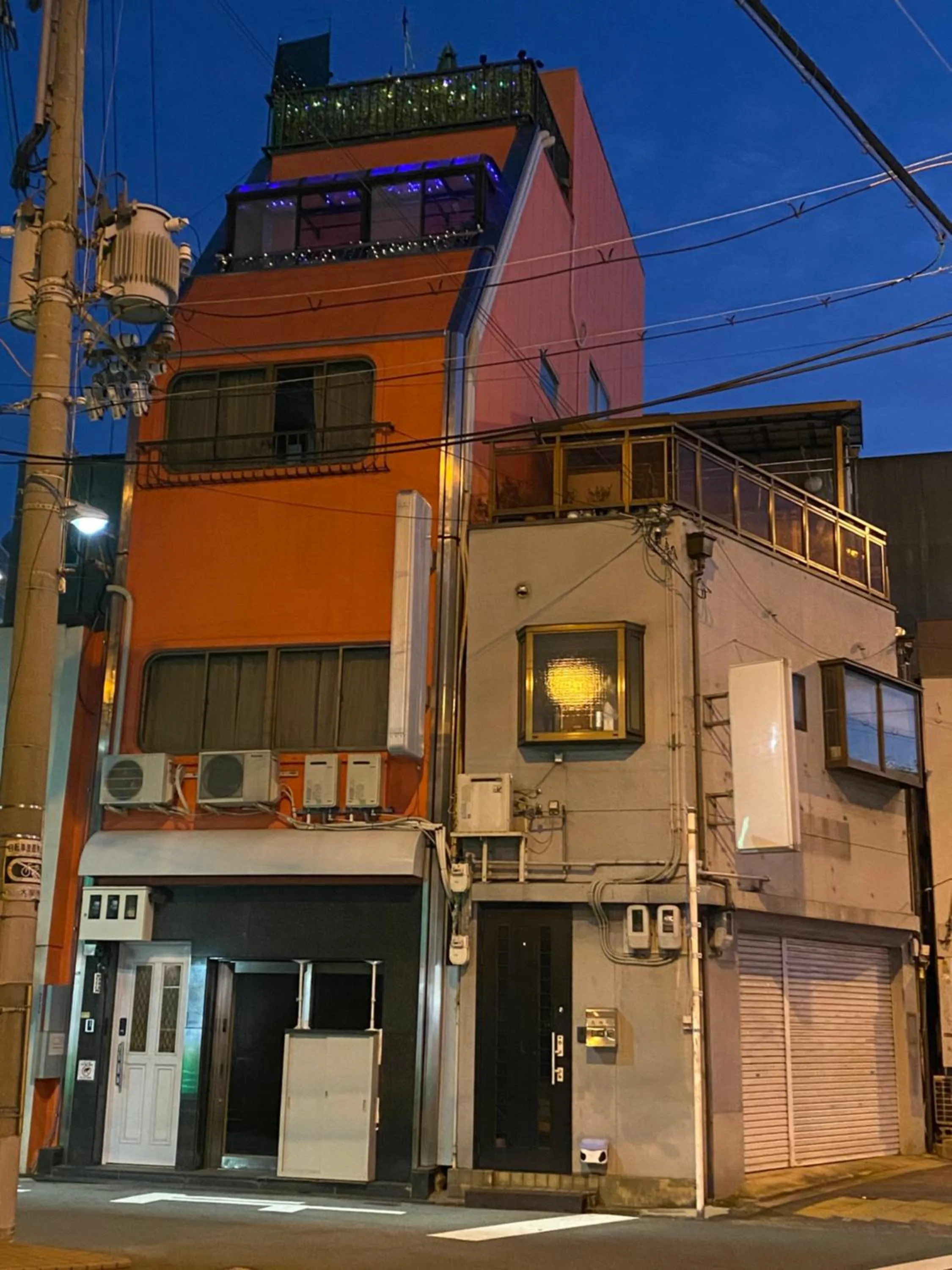 Property building in Hotel Orange House