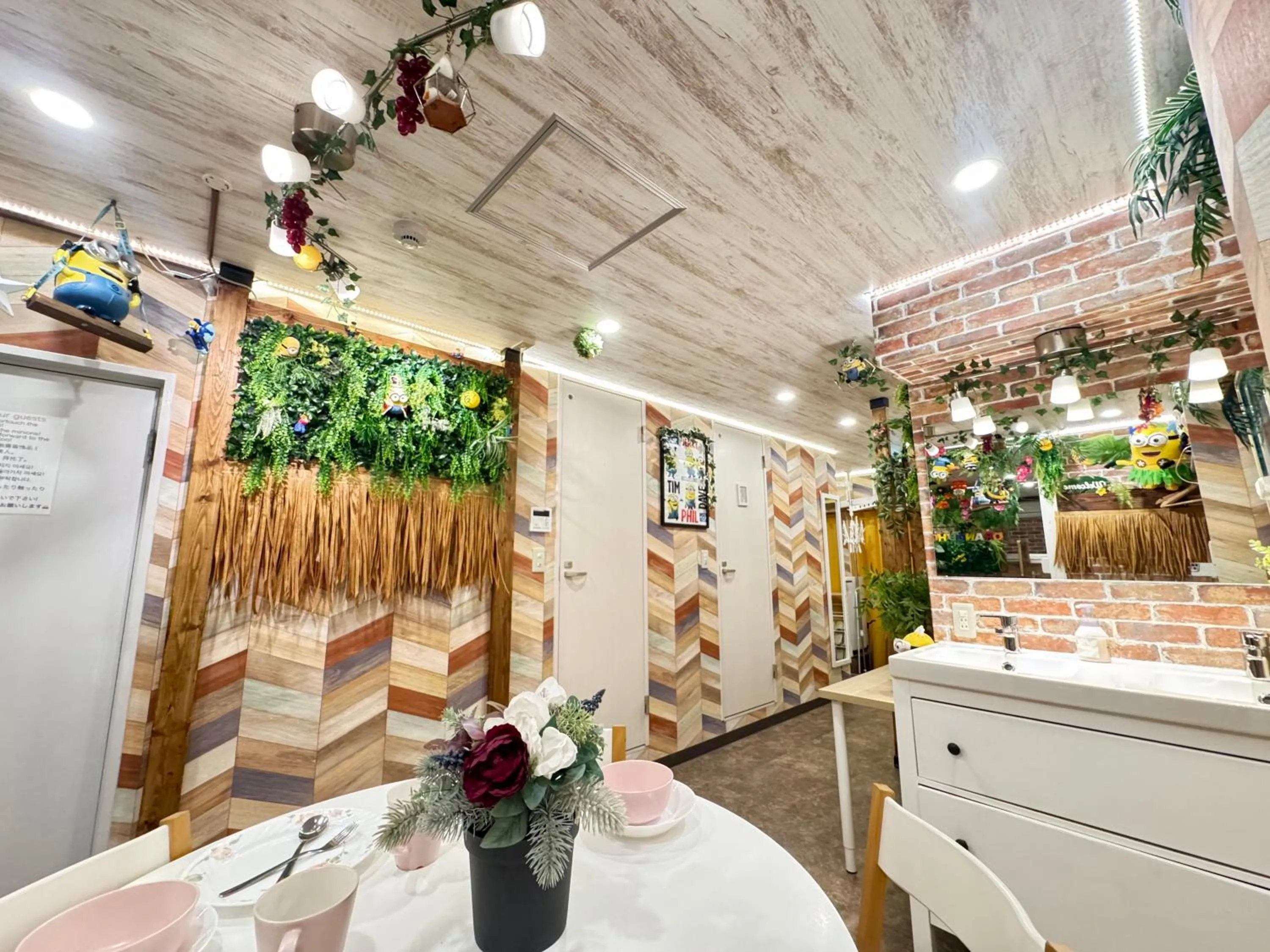 Dining area in Hotel Orange House