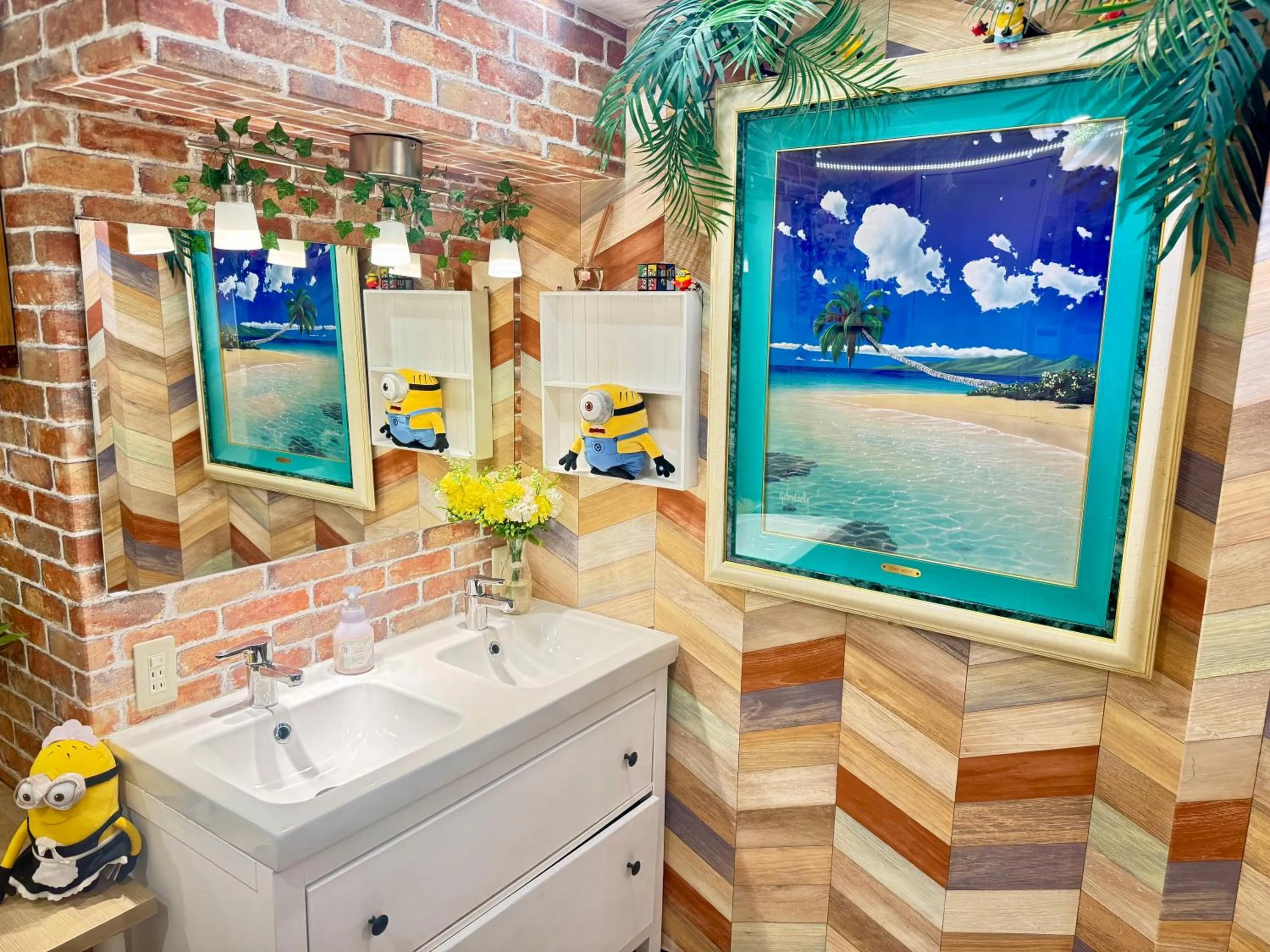 Decorative detail in Hotel Orange House