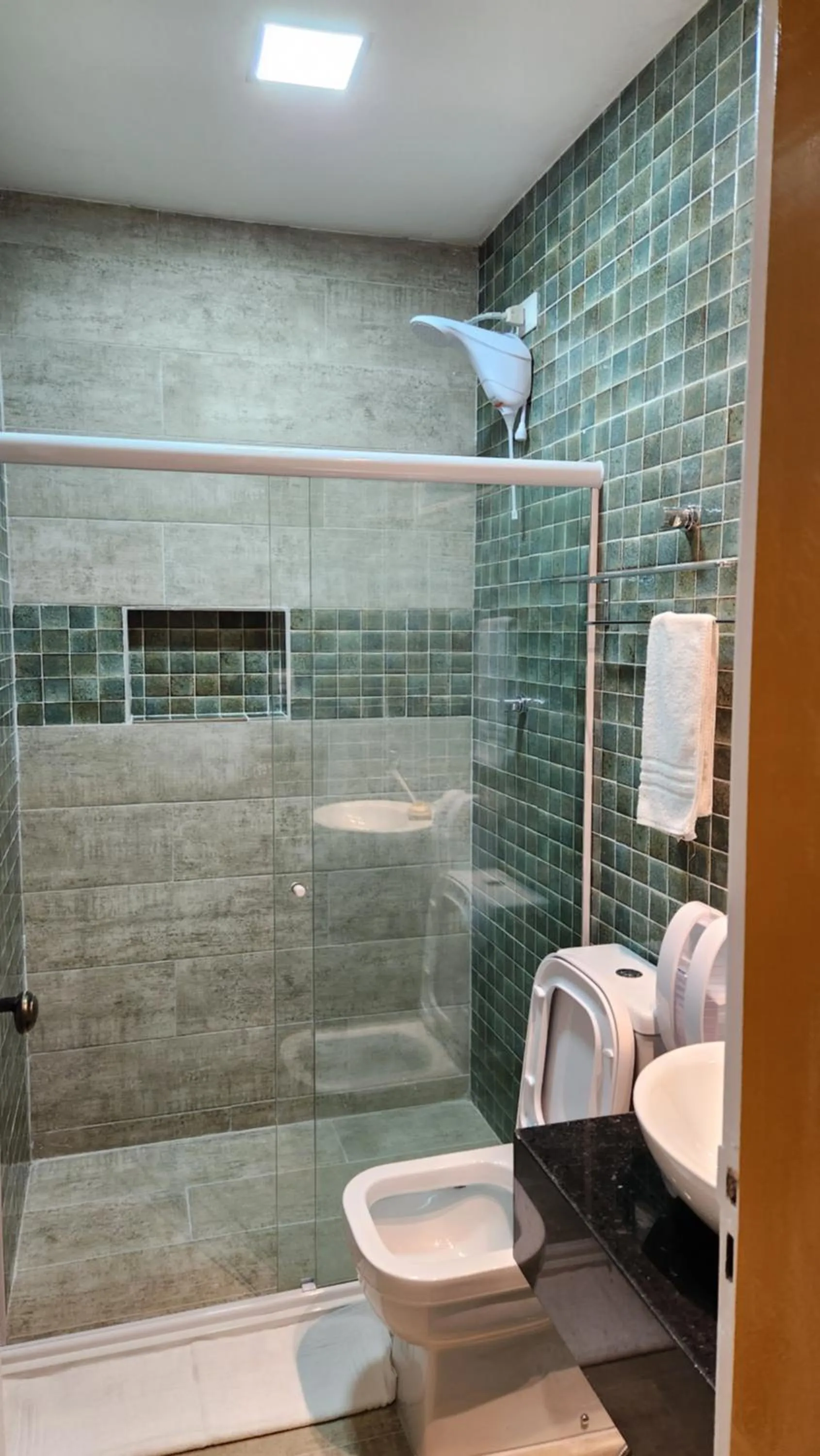 Bathroom in Pousada Portomares