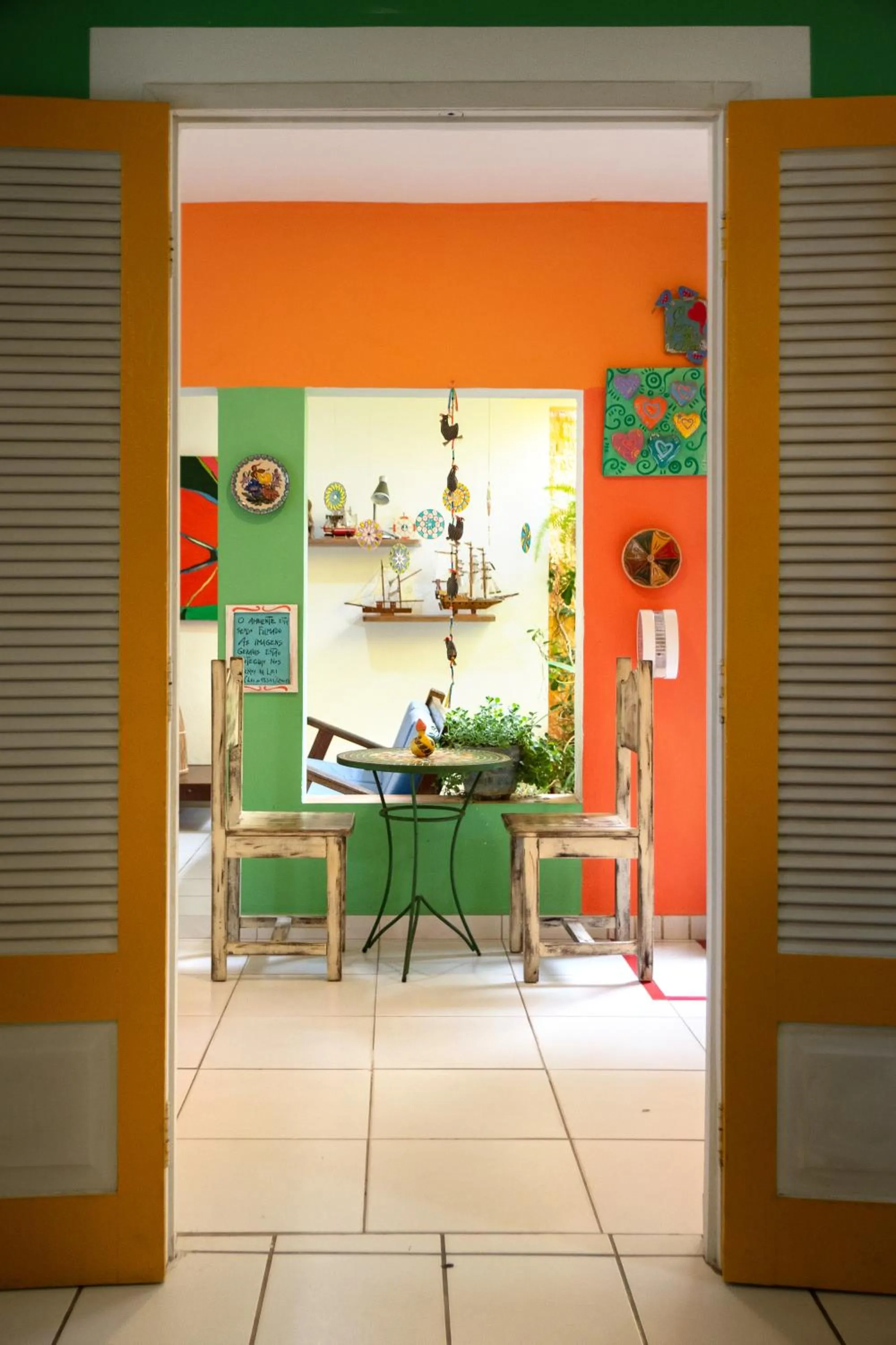 Patio in Pousada Portomares