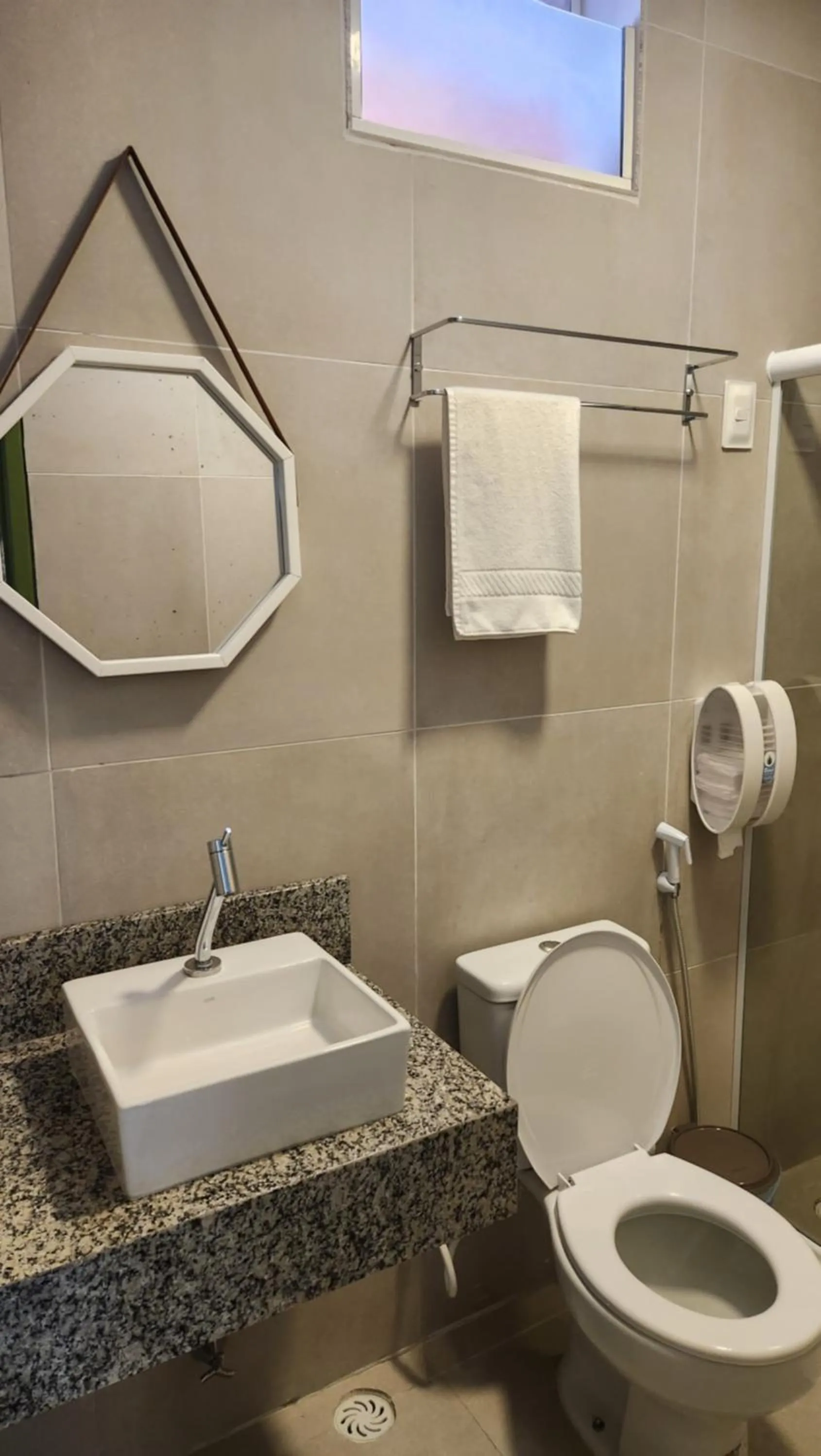 Bathroom in Pousada Portomares