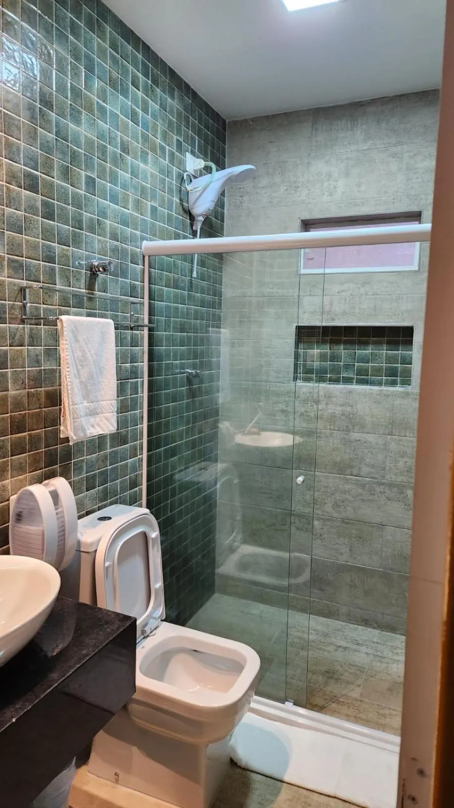 Bathroom in Pousada Portomares