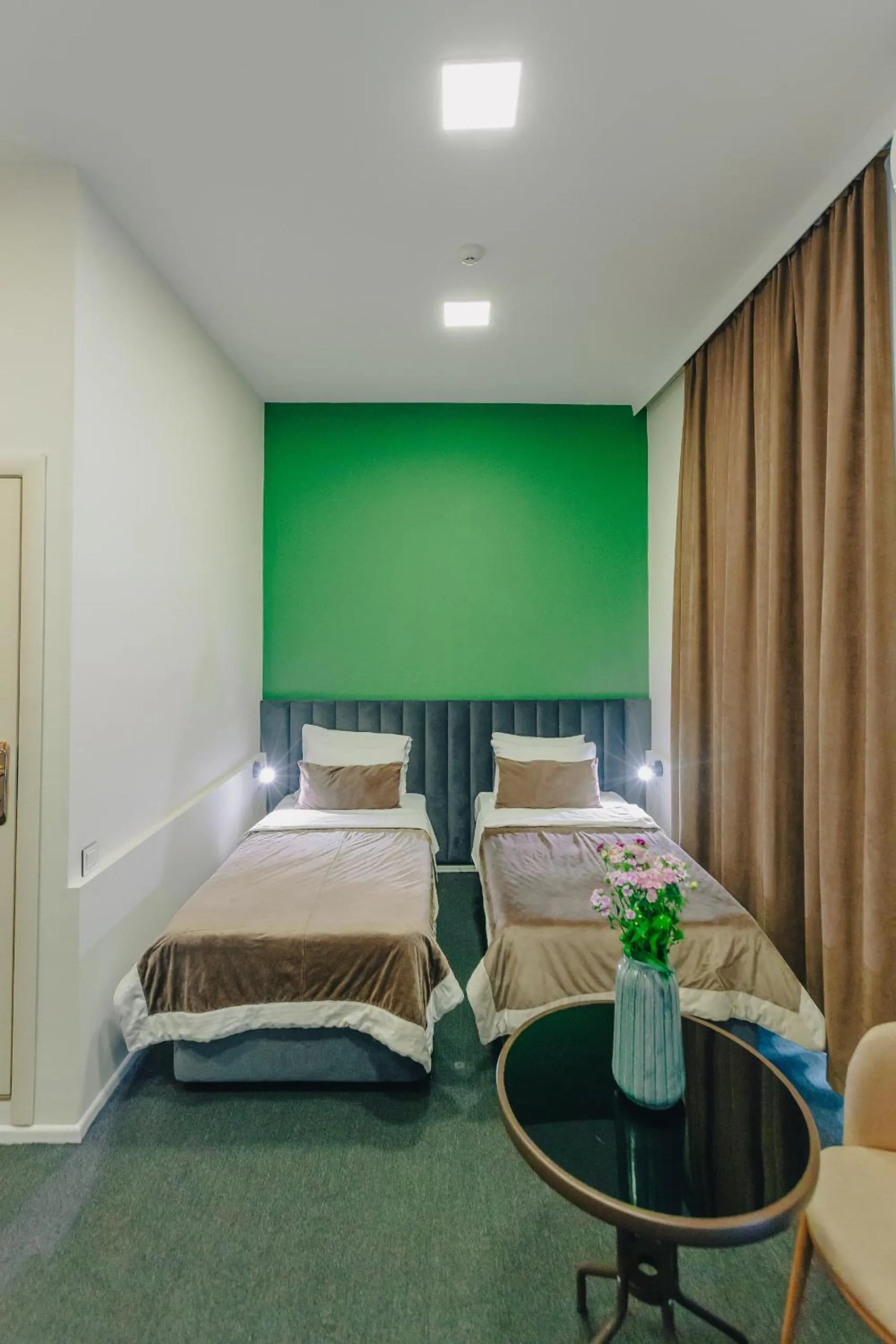 Bed in Seven Boutique Hotel Baku