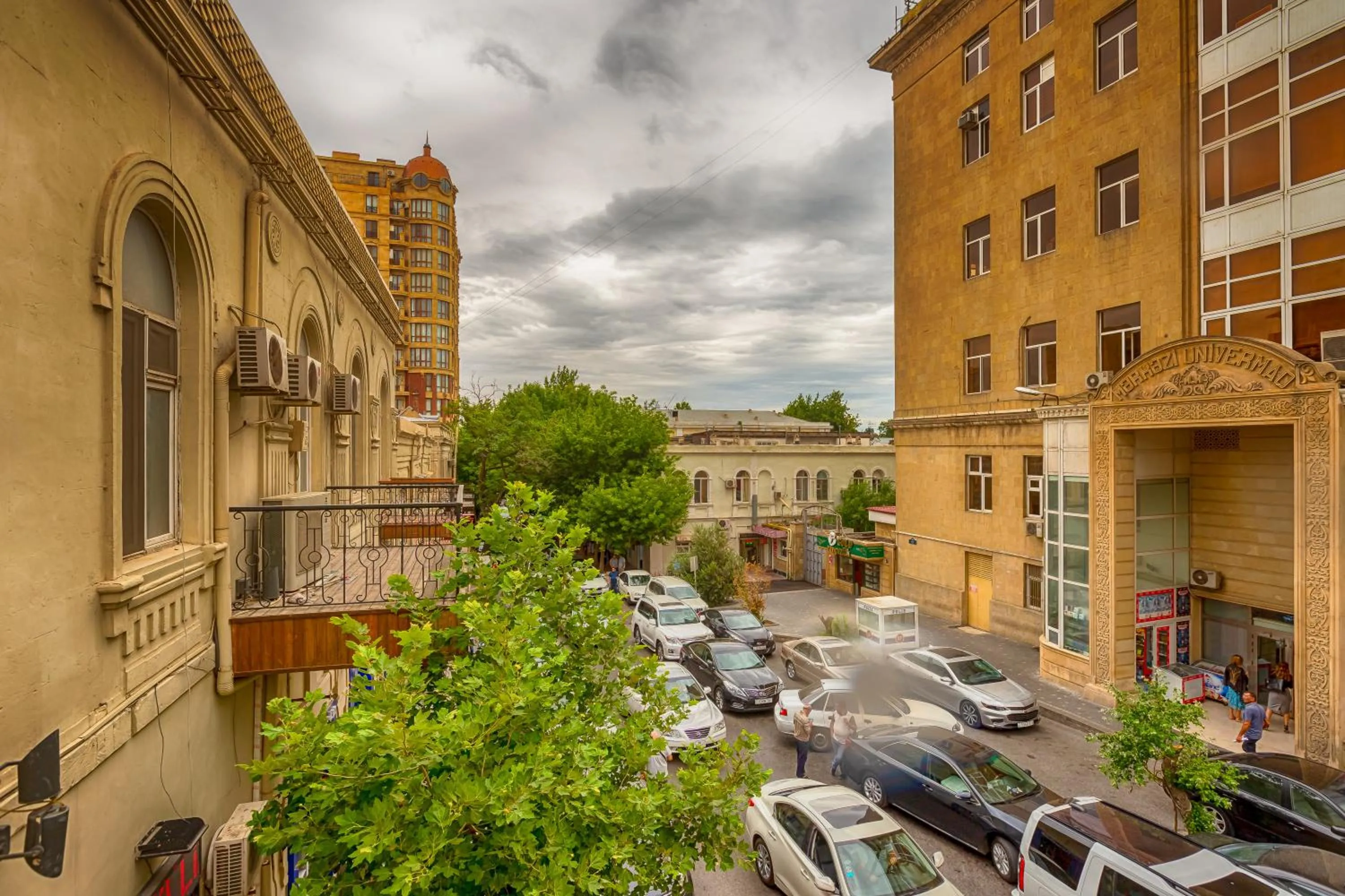 Balcony/Terrace in Seven Boutique Hotel Baku