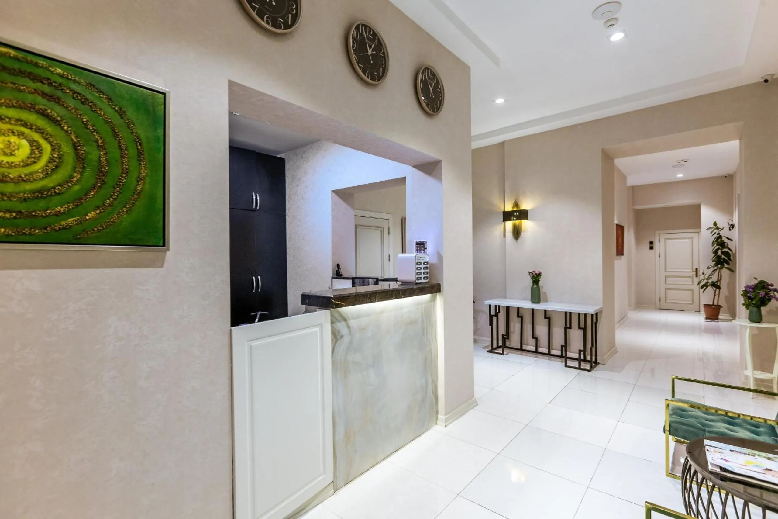 Lobby or reception in Seven Boutique Hotel Baku
