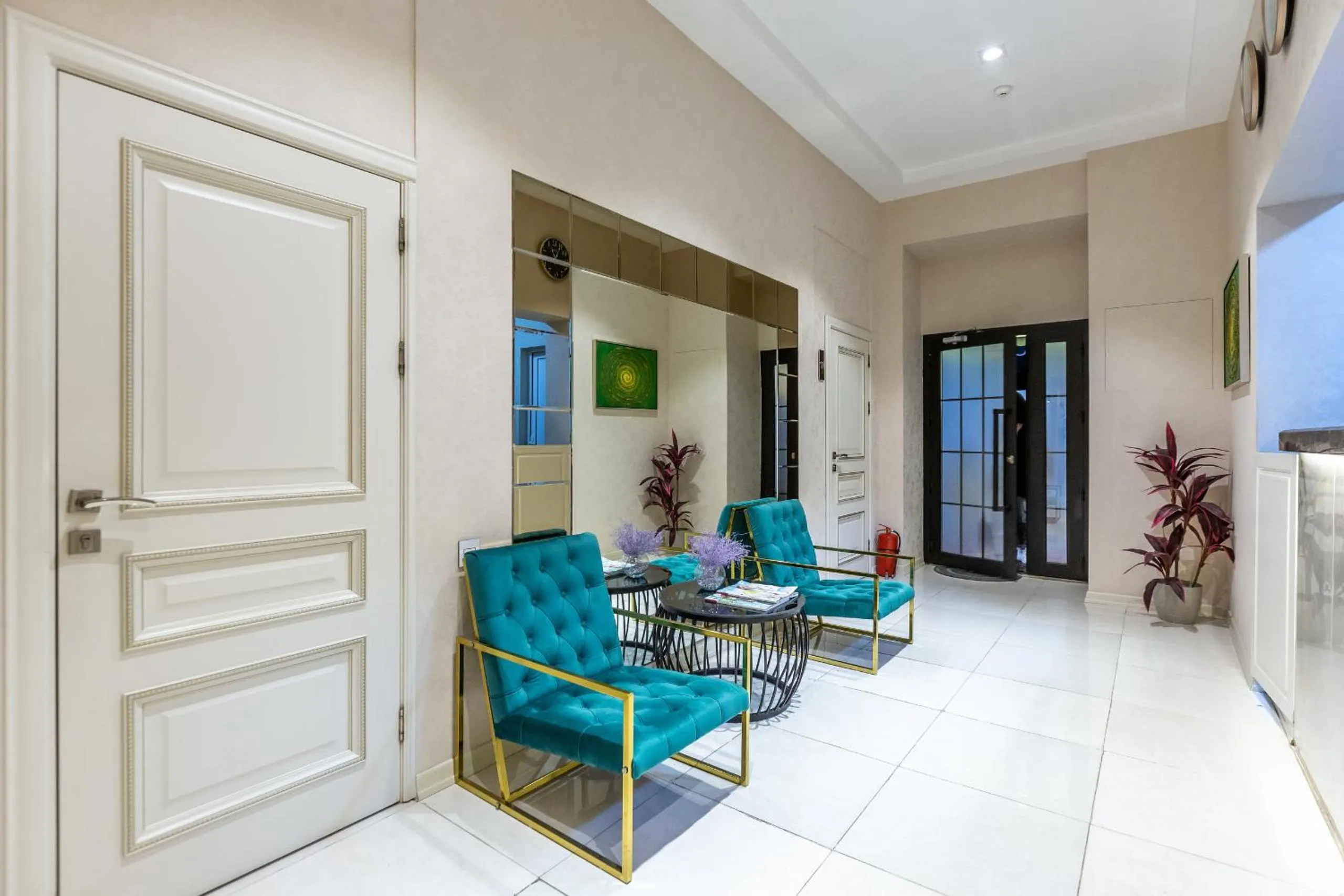 Seating area in Seven Boutique Hotel Baku