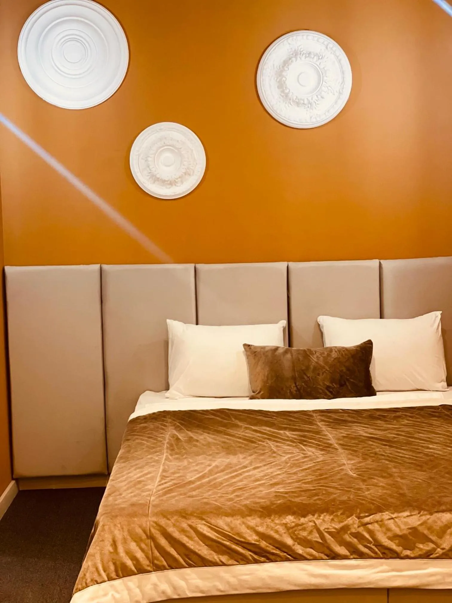 Bed in Seven Boutique Hotel Baku