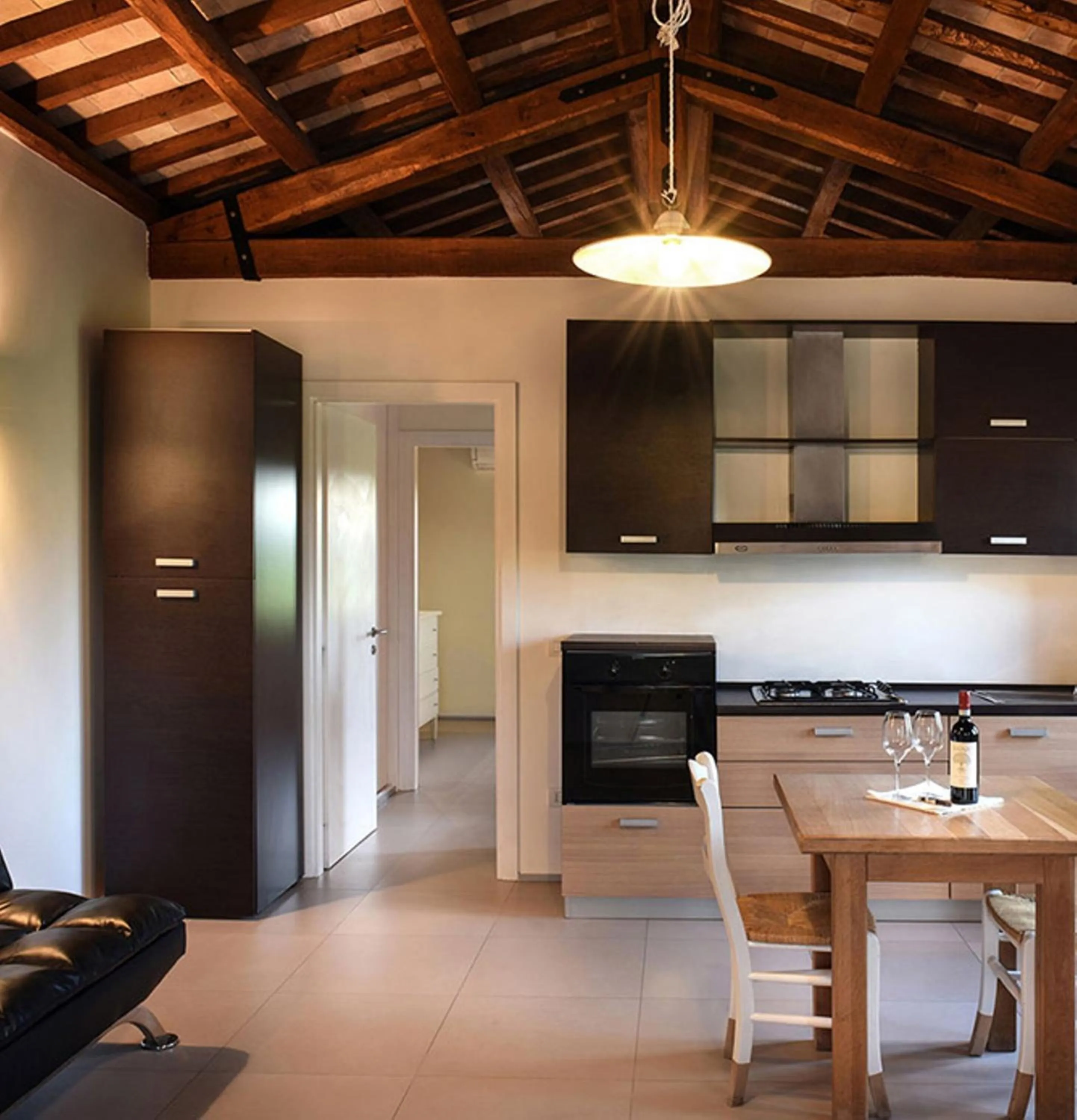 Kitchen or kitchenette in Hotel Villaggio Le Stelline