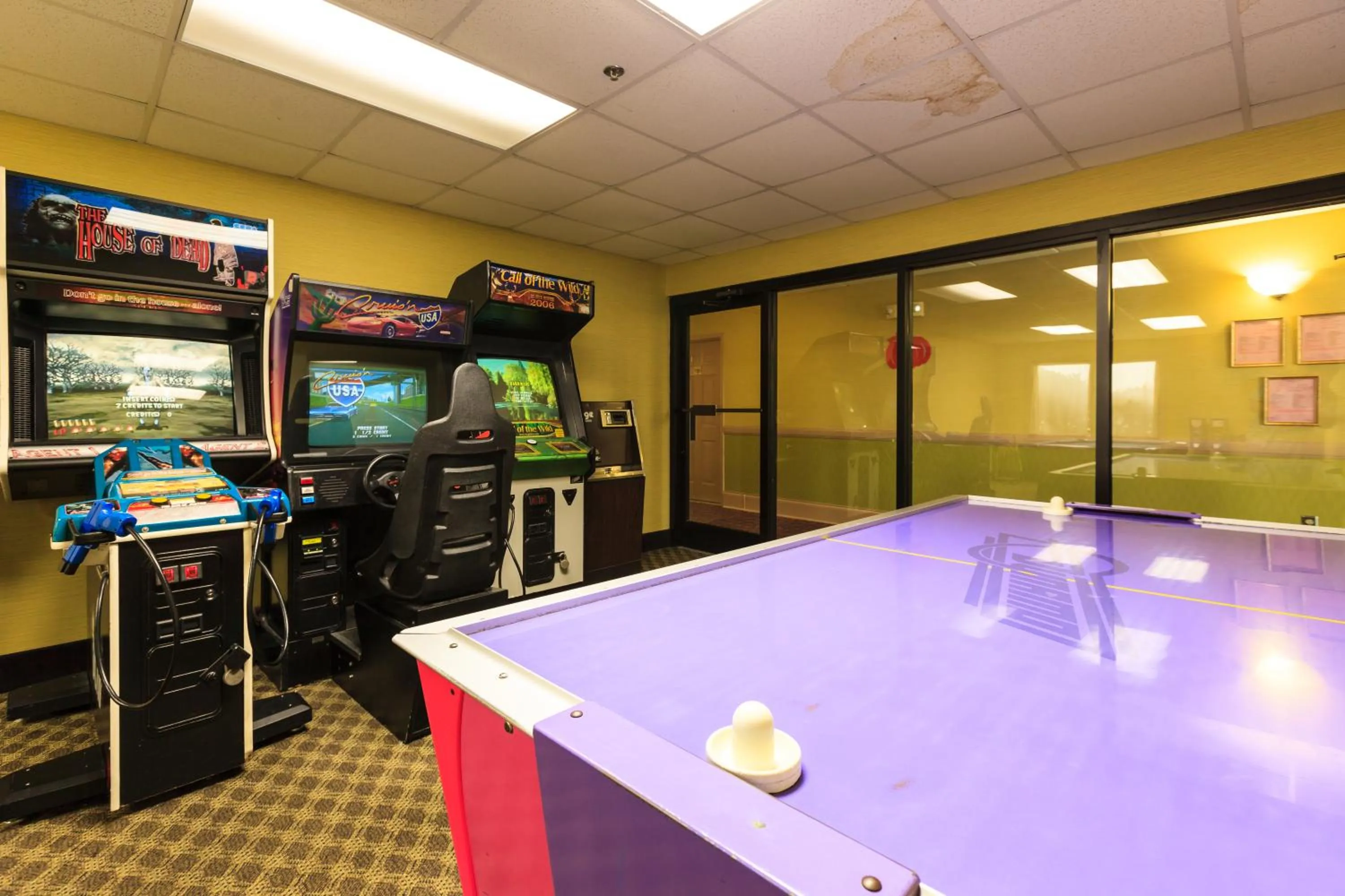 Game Room in Park Grove Inn