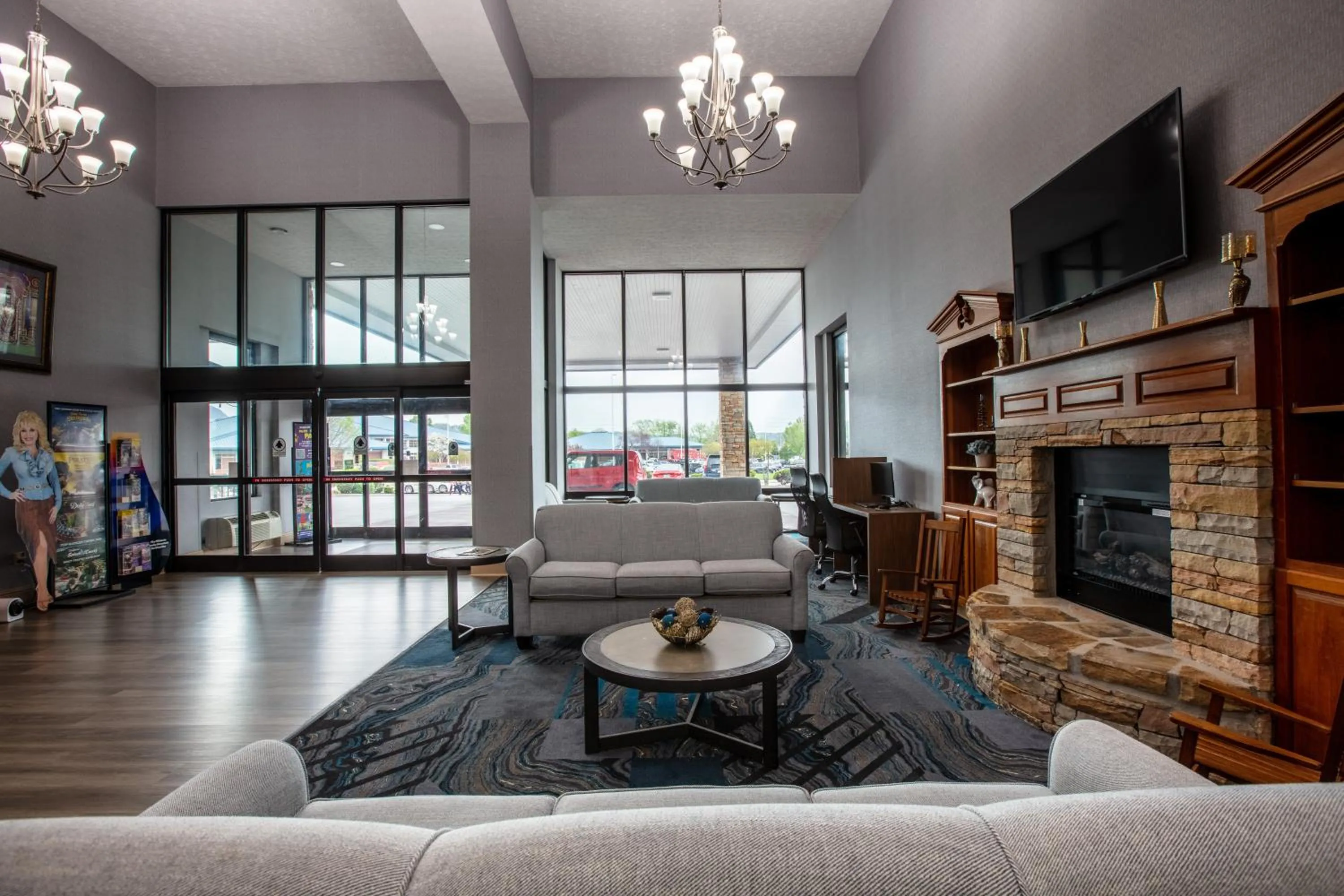 Lobby or reception in Park Grove Inn