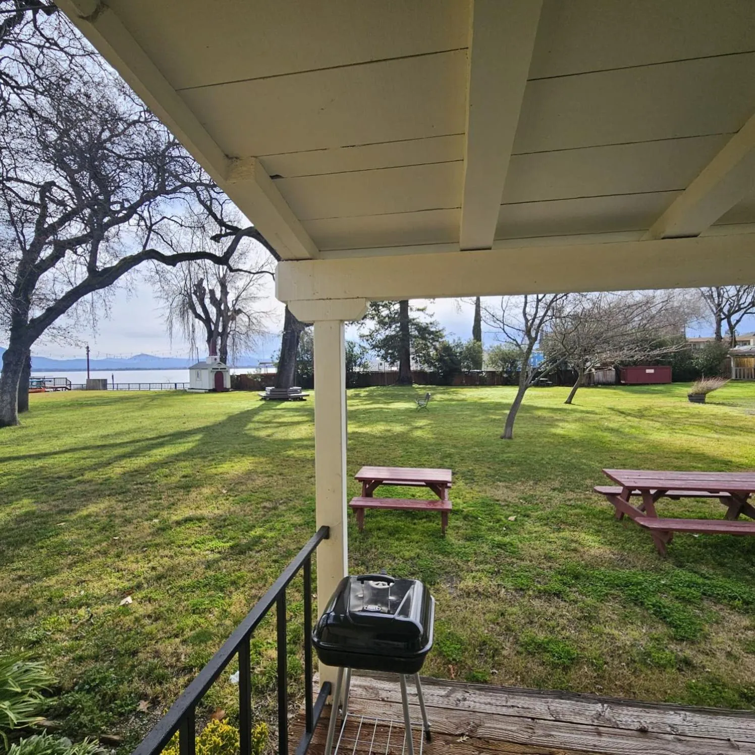 Patio in Skylark Shores Resort