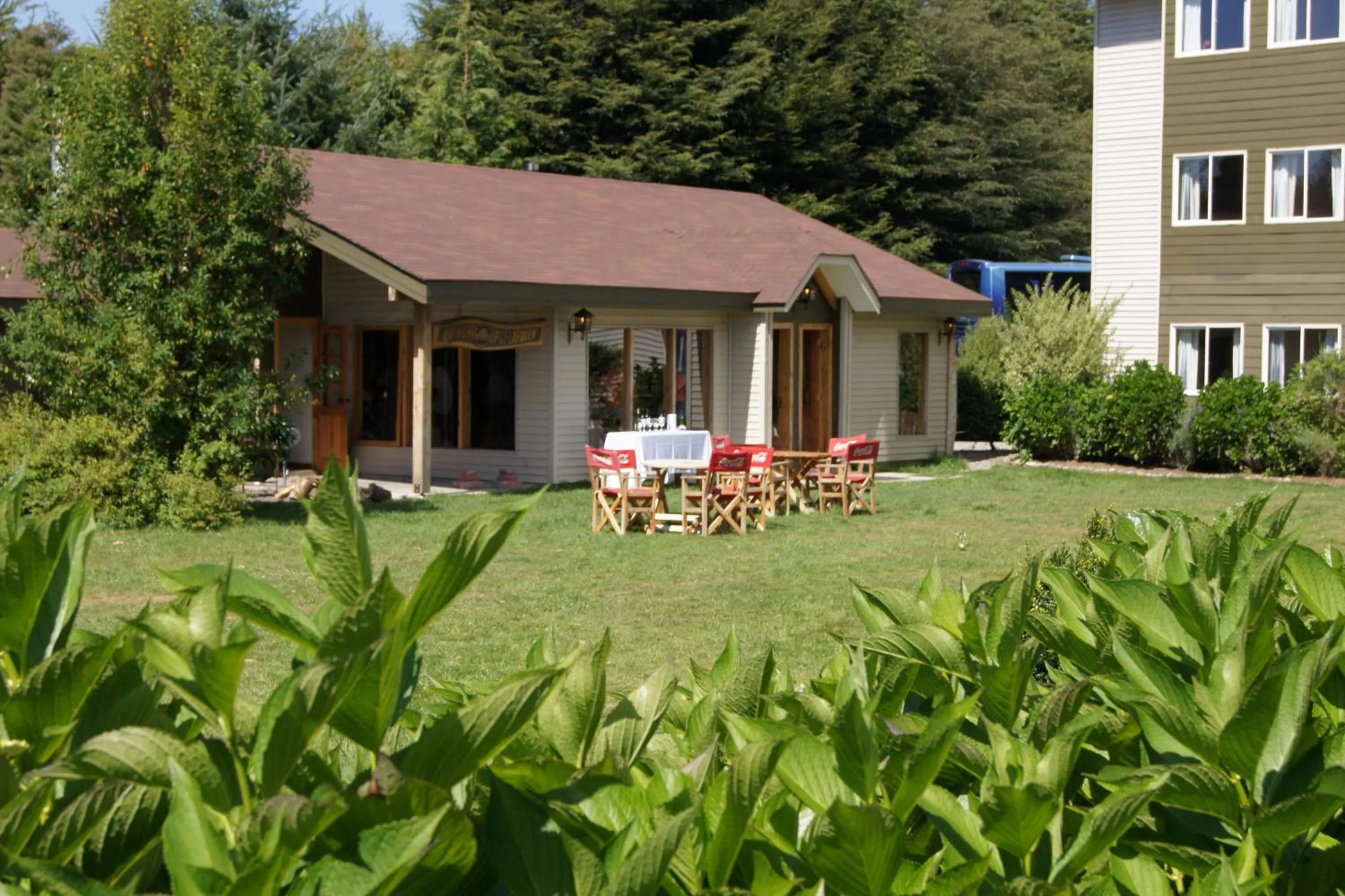 Natural landscape in Hotel Borde Lago