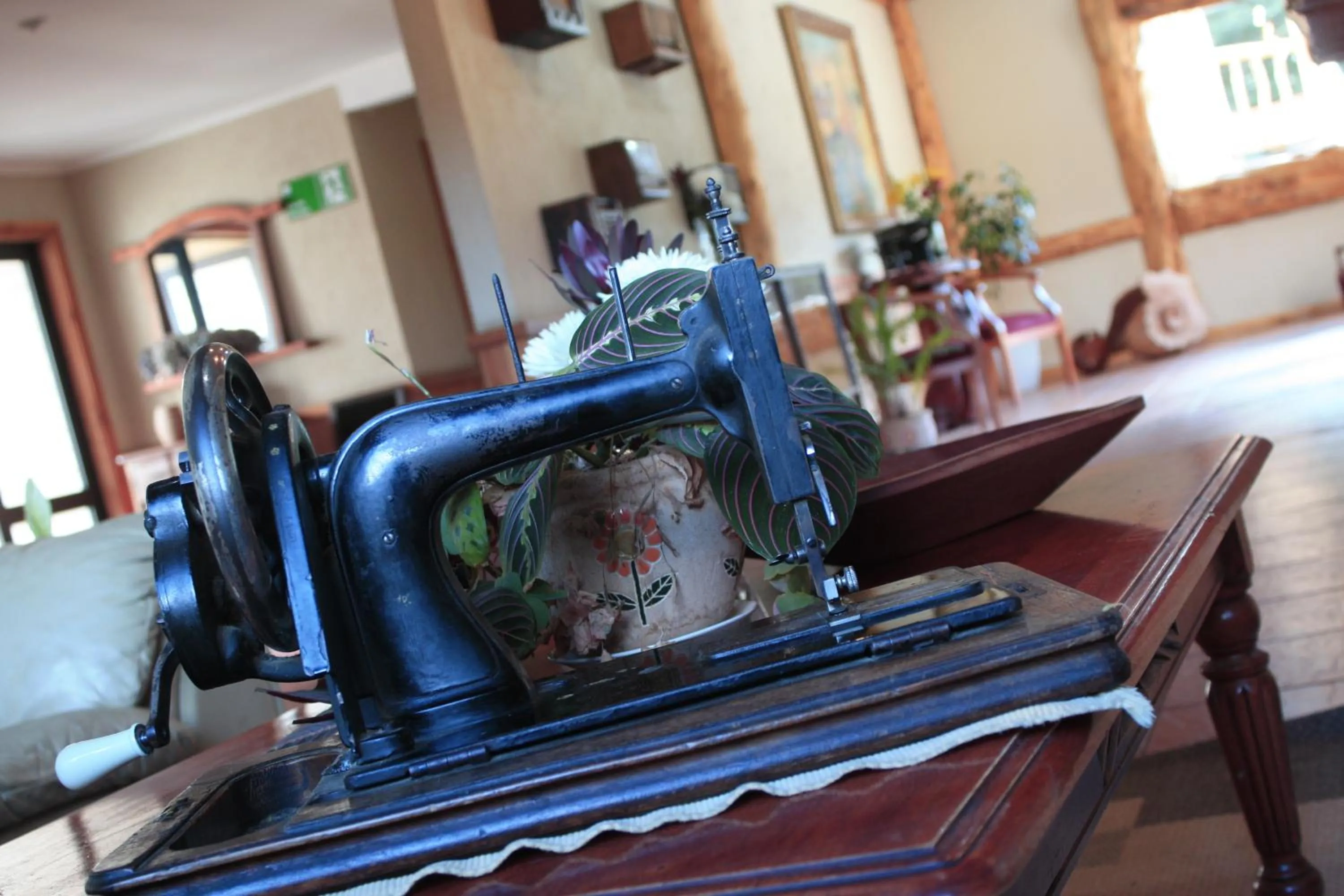 Decorative detail in Hotel Borde Lago