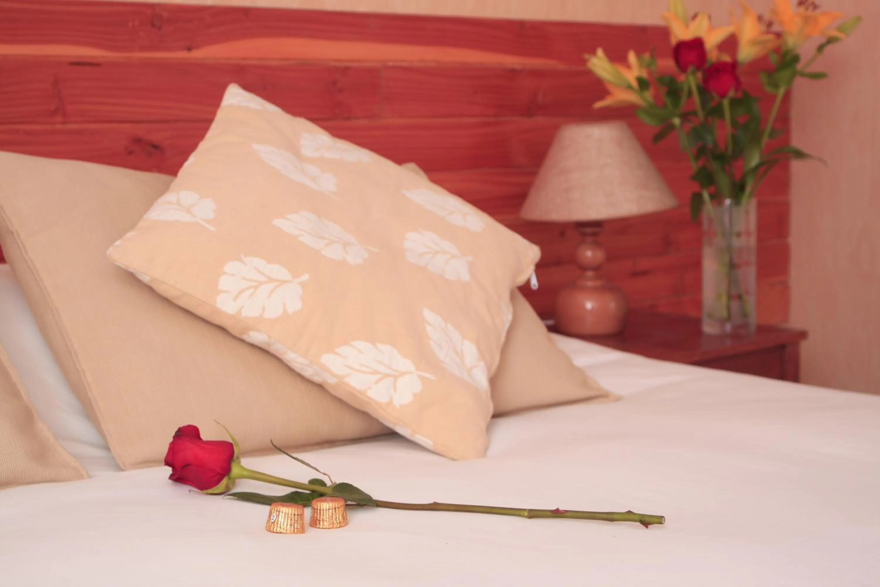 Bedroom, Bed in Hotel Borde Lago