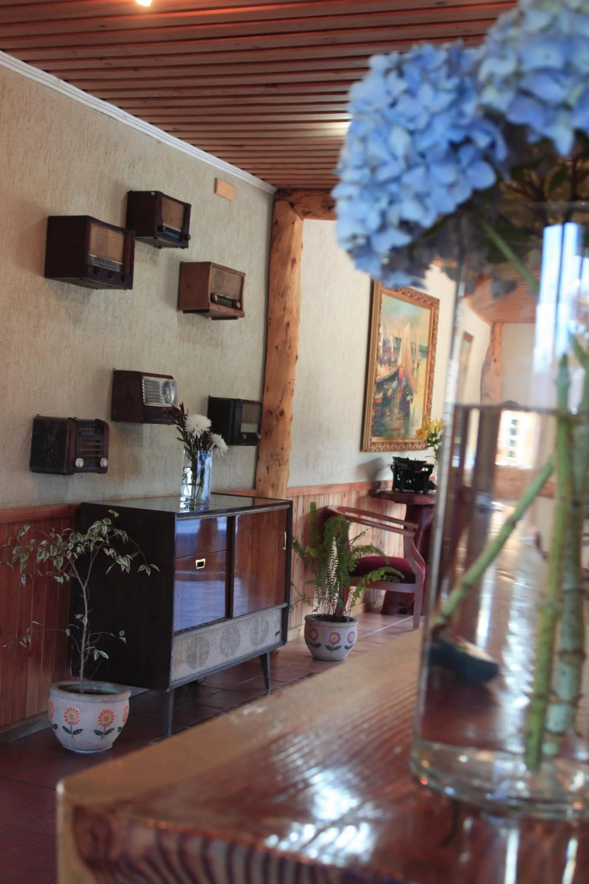 Decorative detail in Hotel Borde Lago