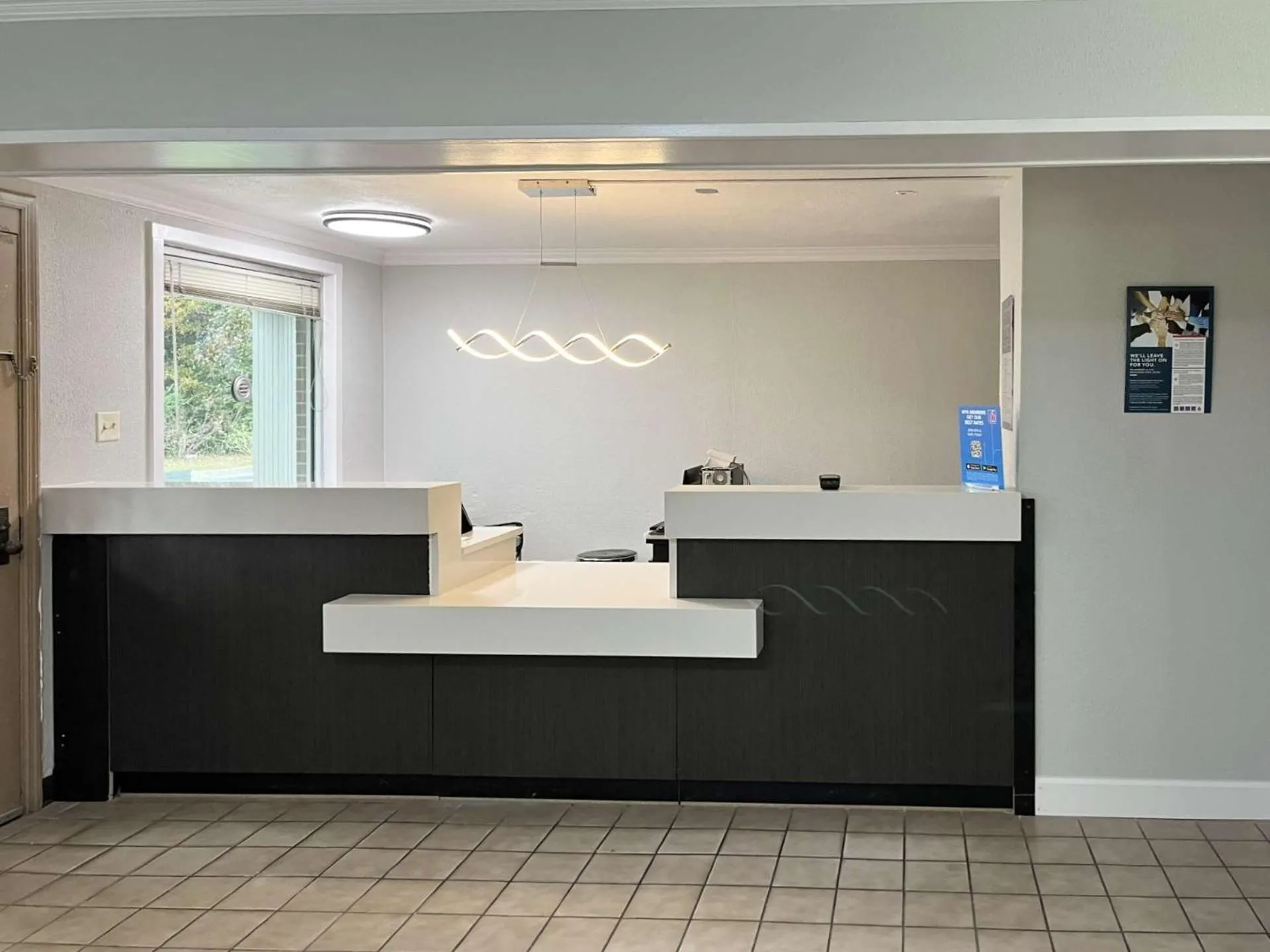 Lobby or reception in Motel 6 Sandersville, GA