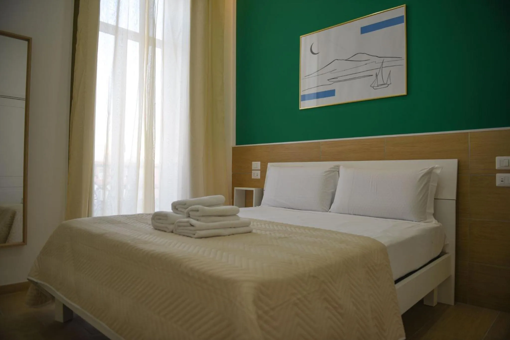 Bed in Napoli Central Gate