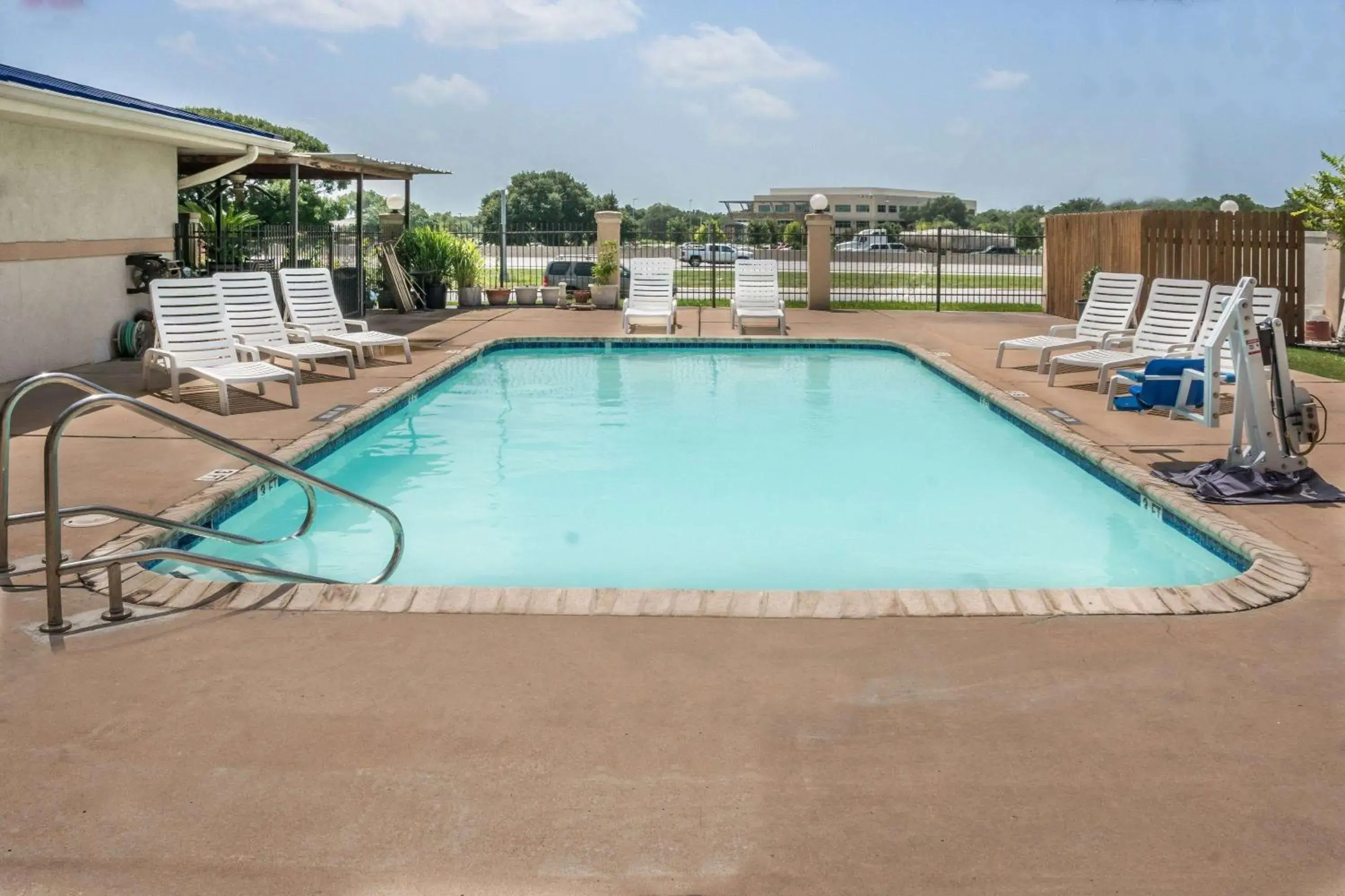 Pool view in Super 8 by Wyndham San Marcos Pool view in Super 8 by Wyndham San Marcos