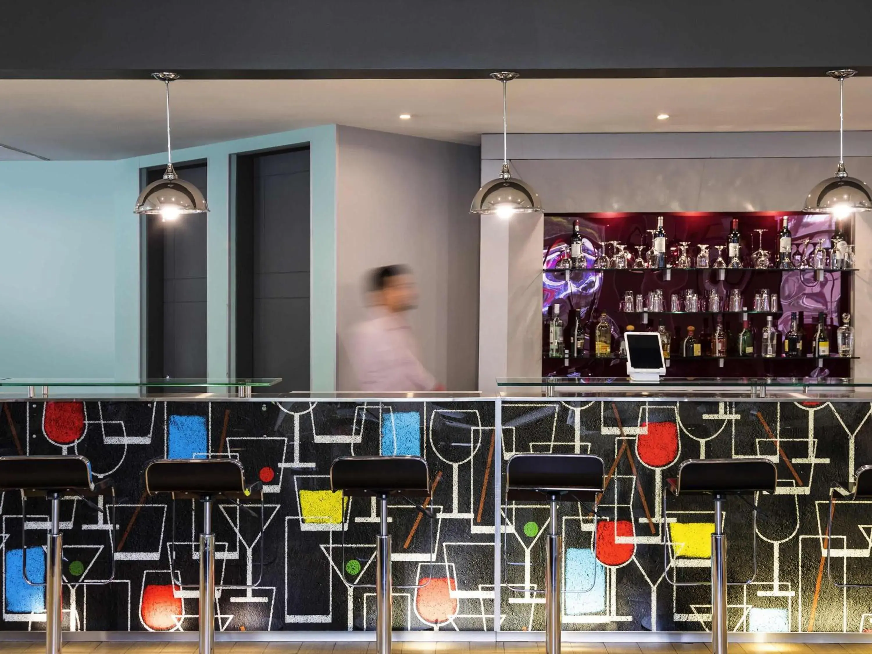 Lounge or bar in Ibis Monterrey Valle Lounge or bar in Ibis Monterrey Valle