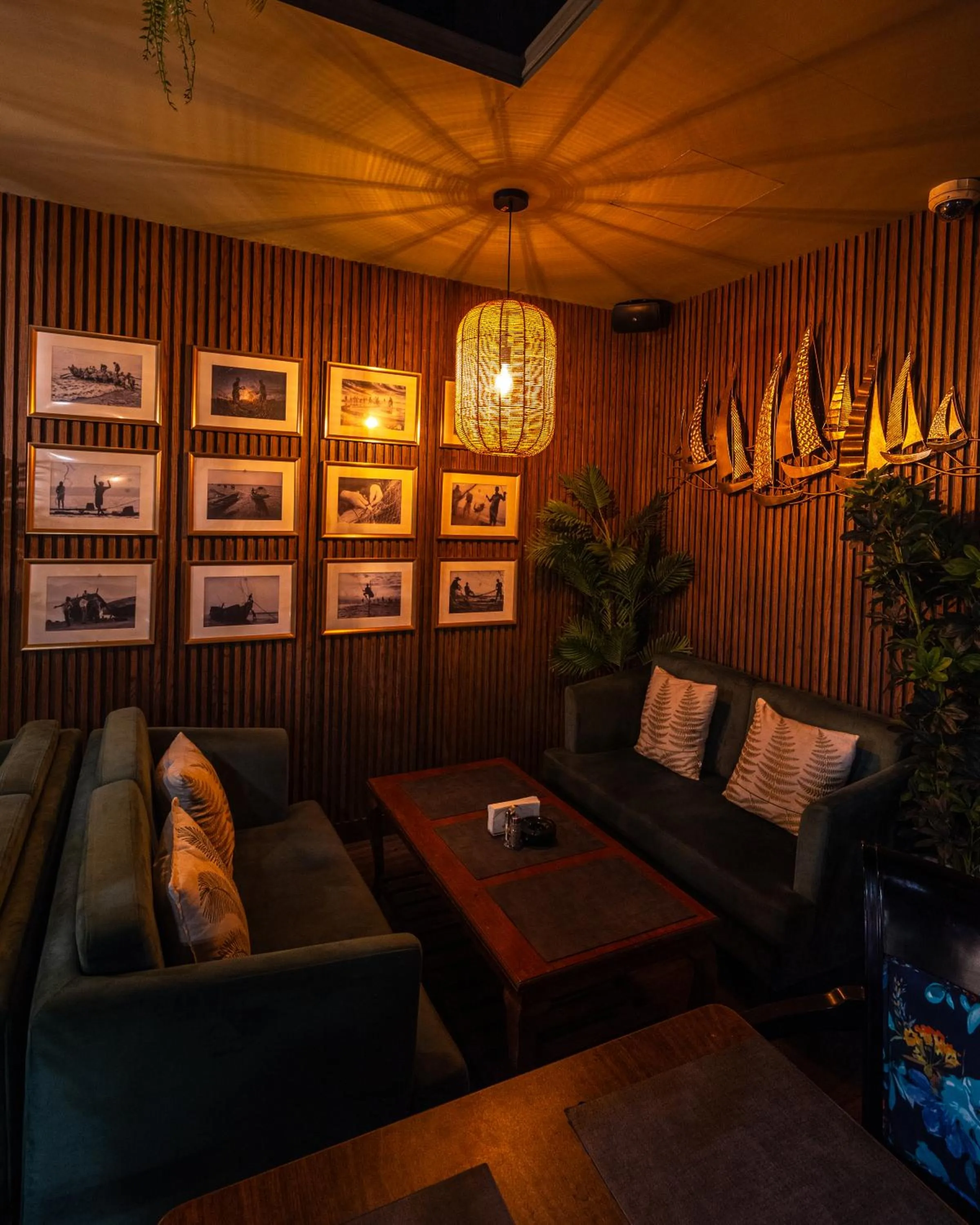 Decorative detail in President Hotel