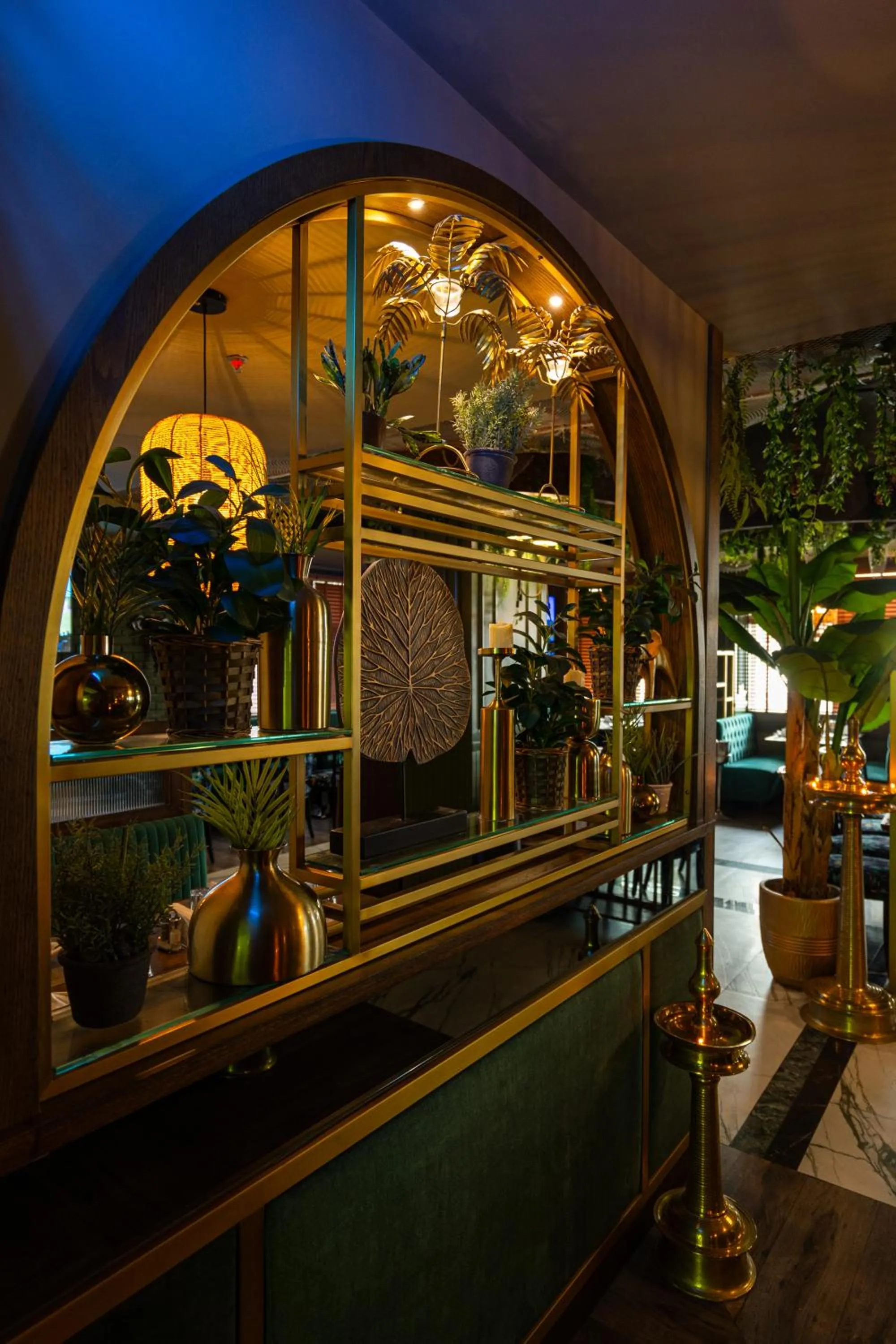 Decorative detail in President Hotel