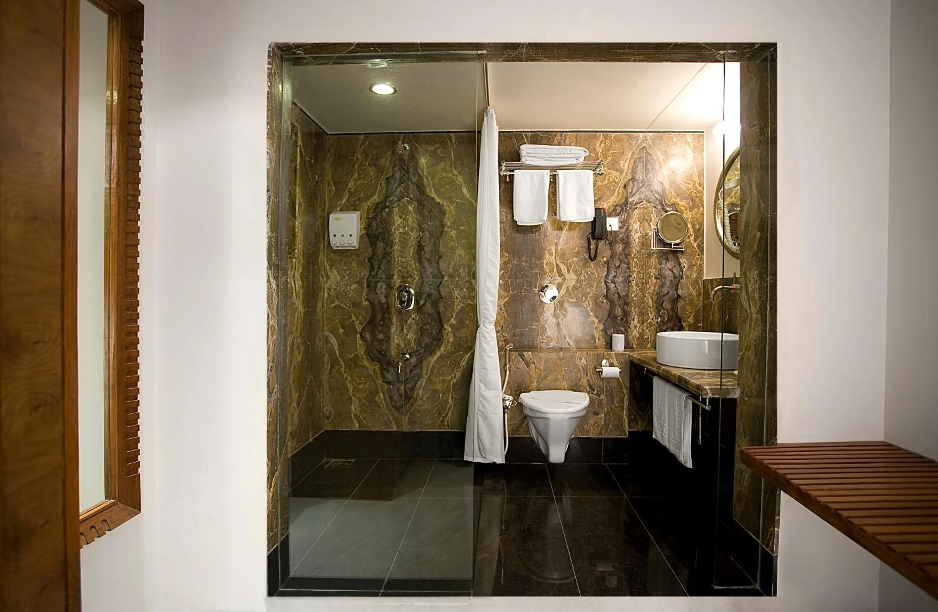 Shower in Hotel Jewel of Chembur