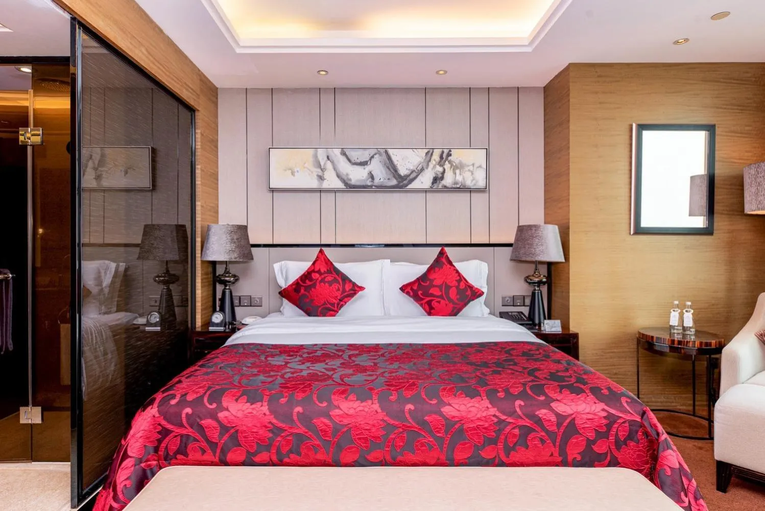 Bed in Shenzhen LANGYUE International Hotel