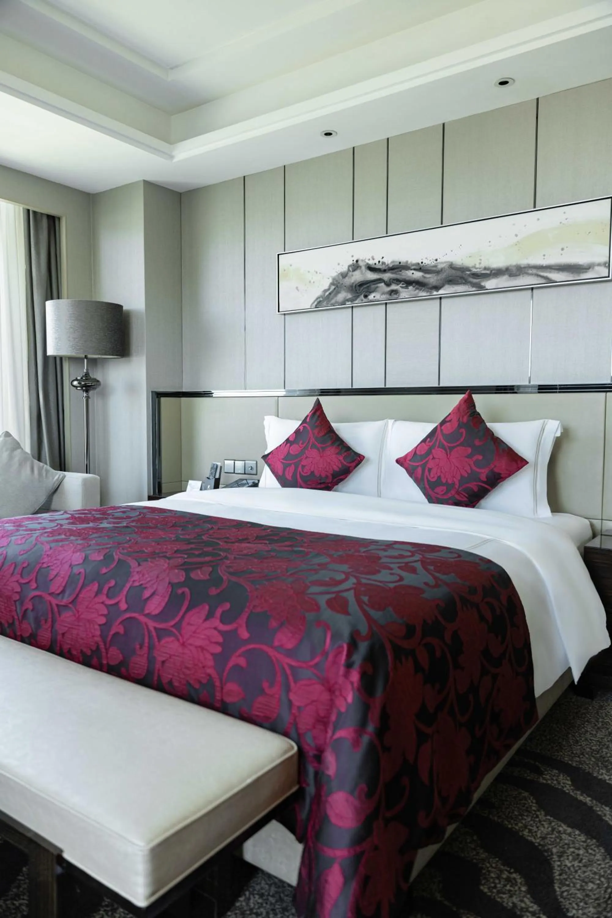 Bed in Shenzhen LANGYUE International Hotel